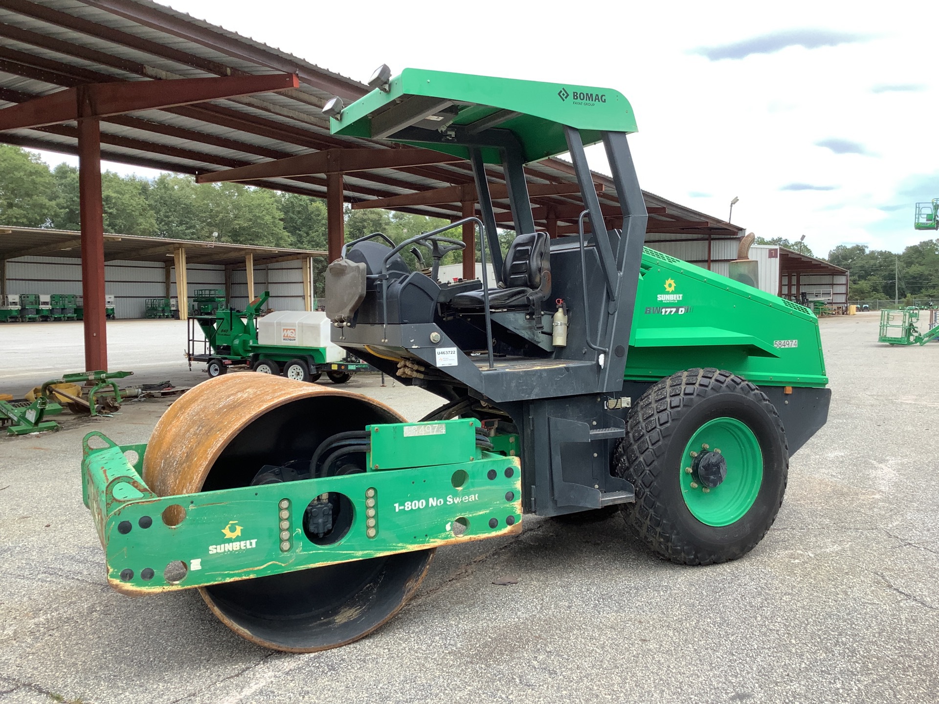 2013 Bomag BW177D-50 Smooth Drum Compactor