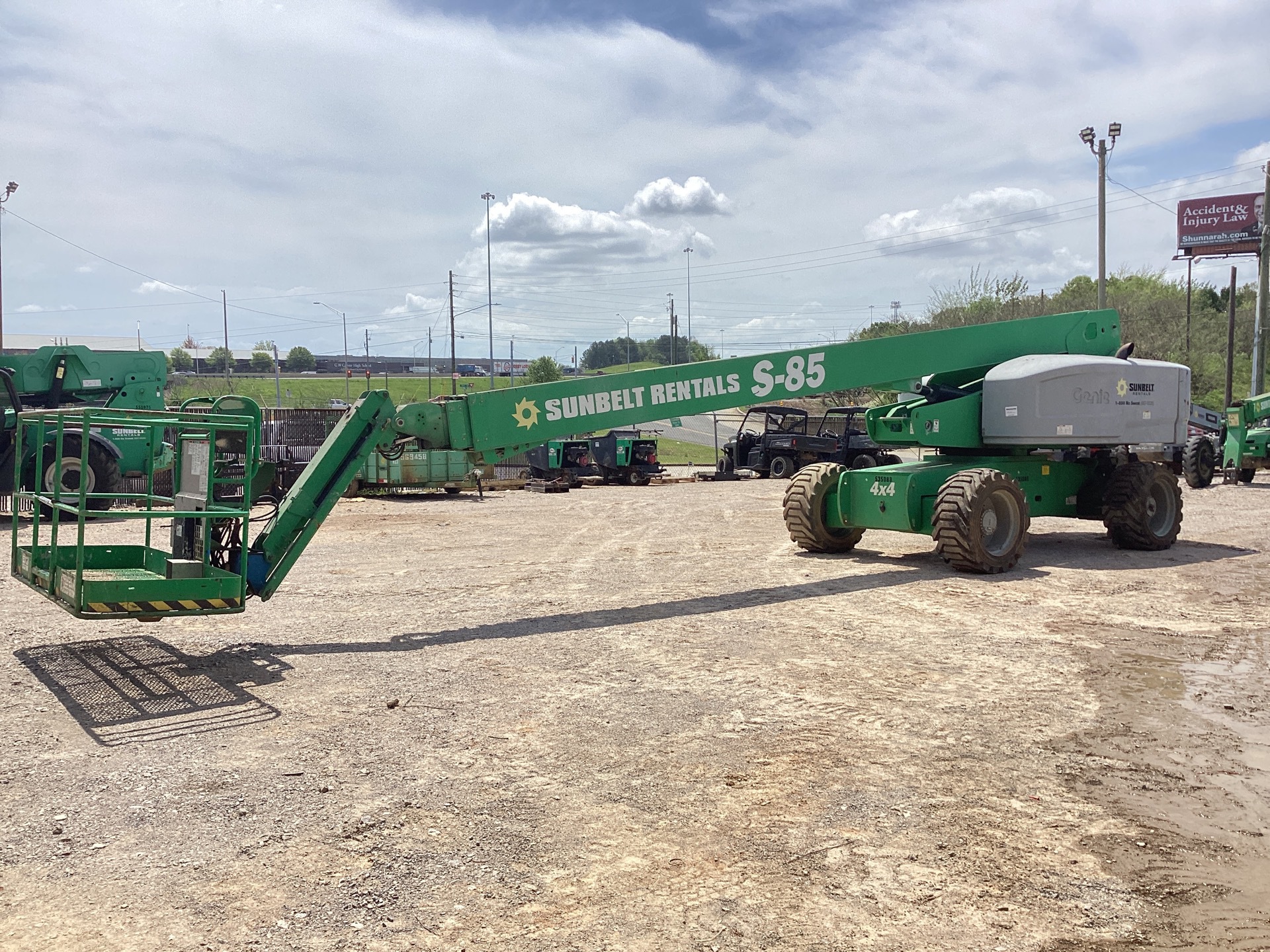 2013 Genie S-85 4WD Diesel Telescopic Boom Lift