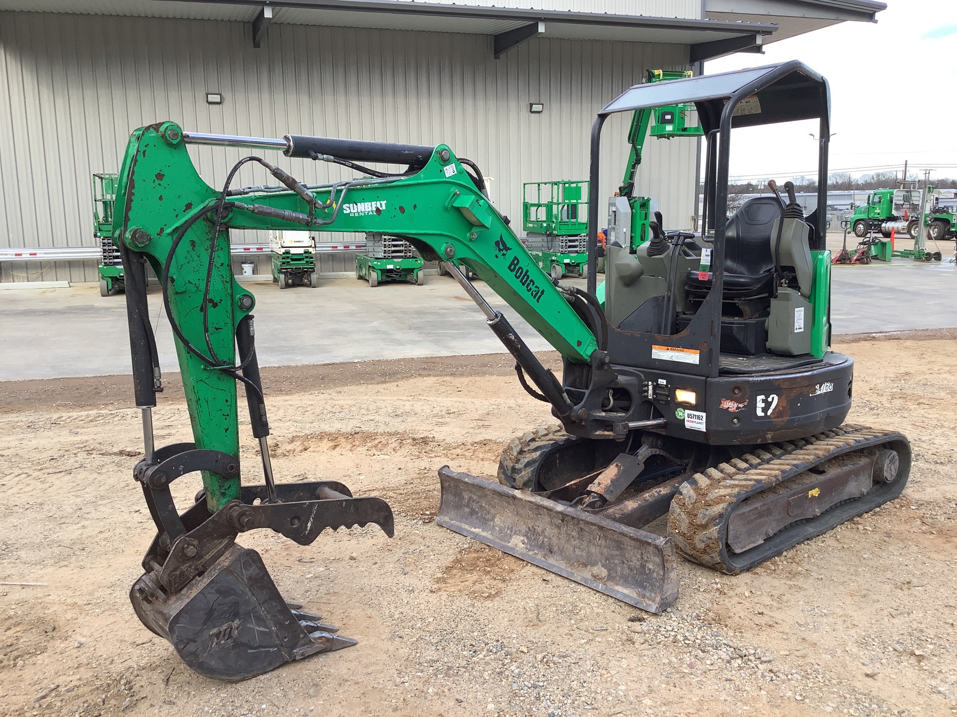 2014 Bobcat E26 Mini Excavator