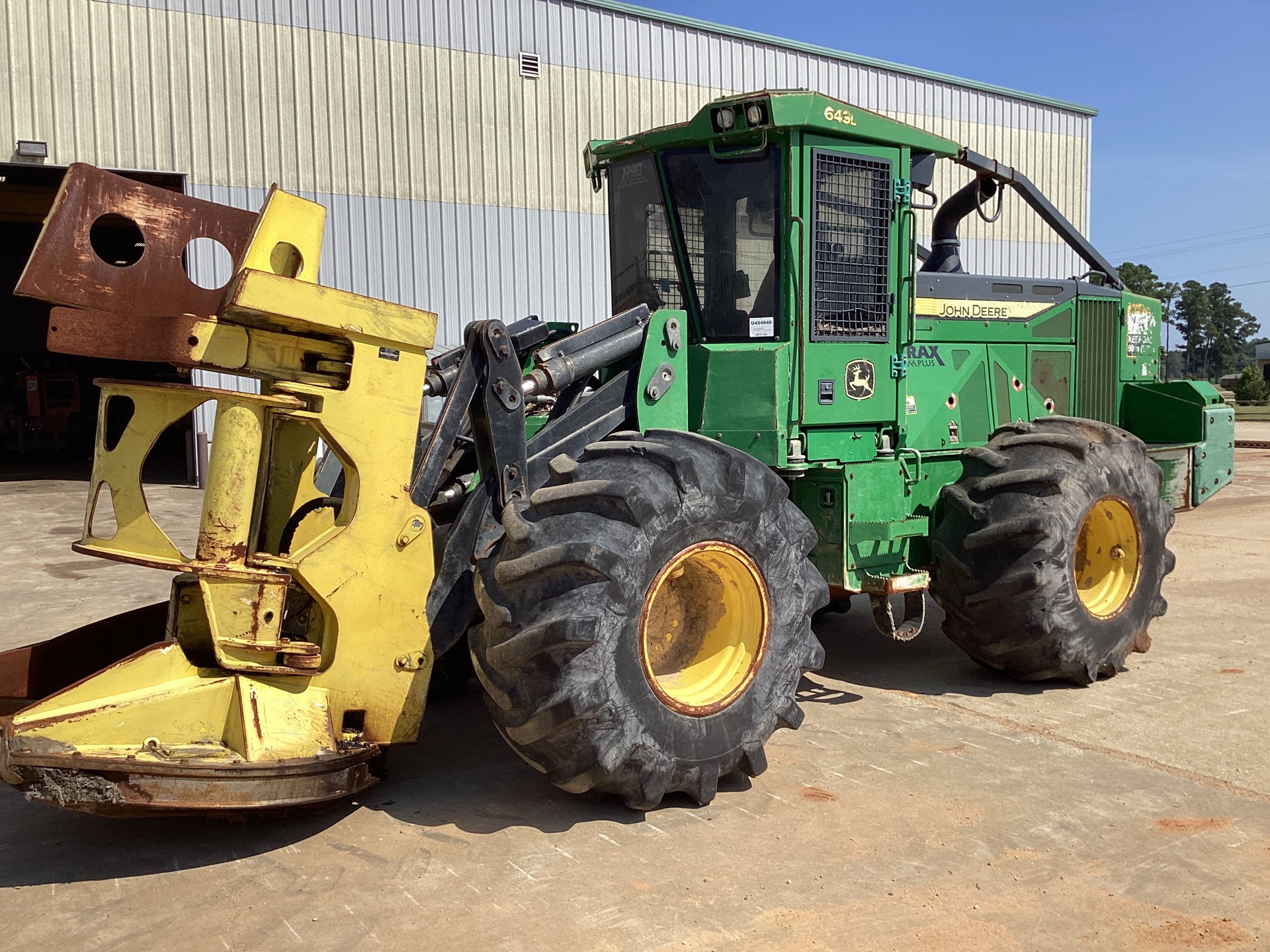 2015 John Deere 643L Wheel Feller Buncher