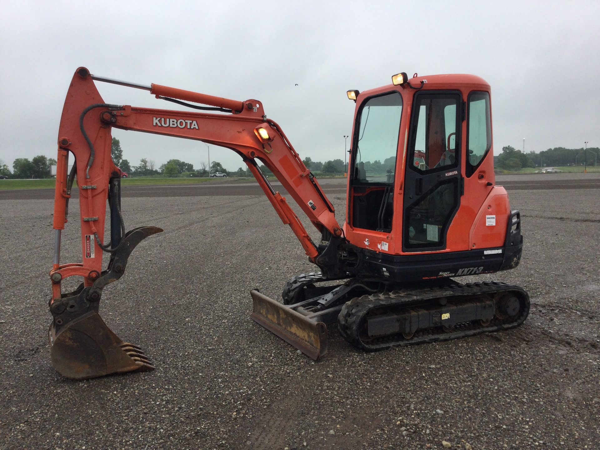 2016 Kubota KX71-3S Mini Excavator