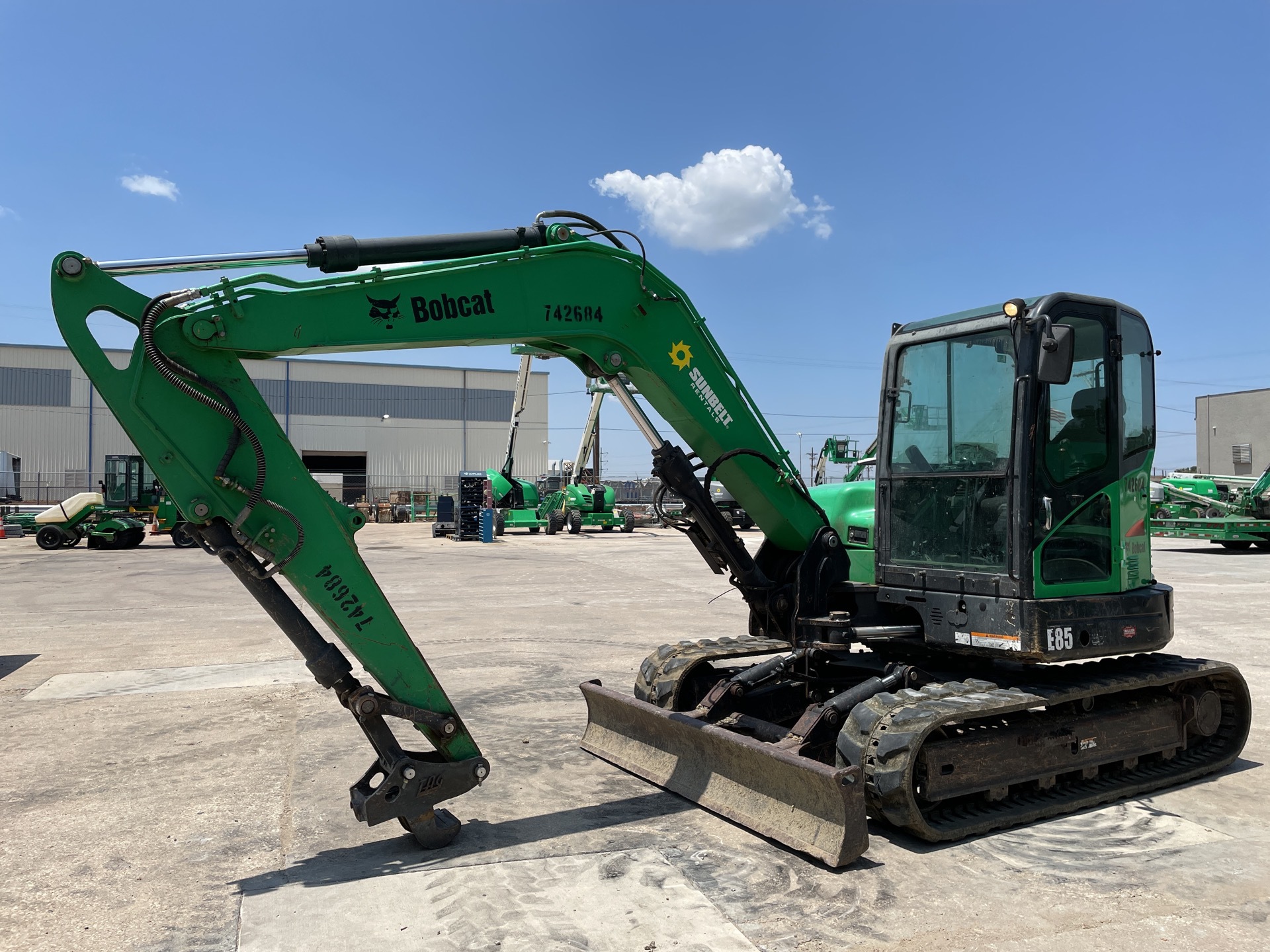 2015 Bobcat E85 Mini Excavator