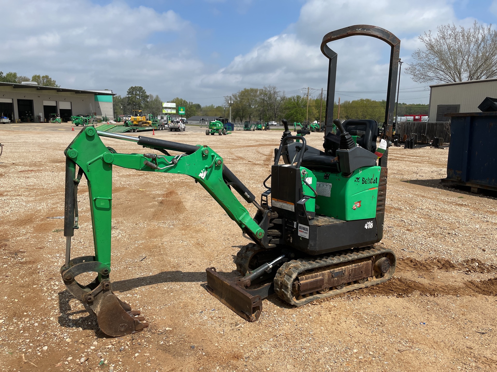 2015 Bobcat 418 Mini Excavator