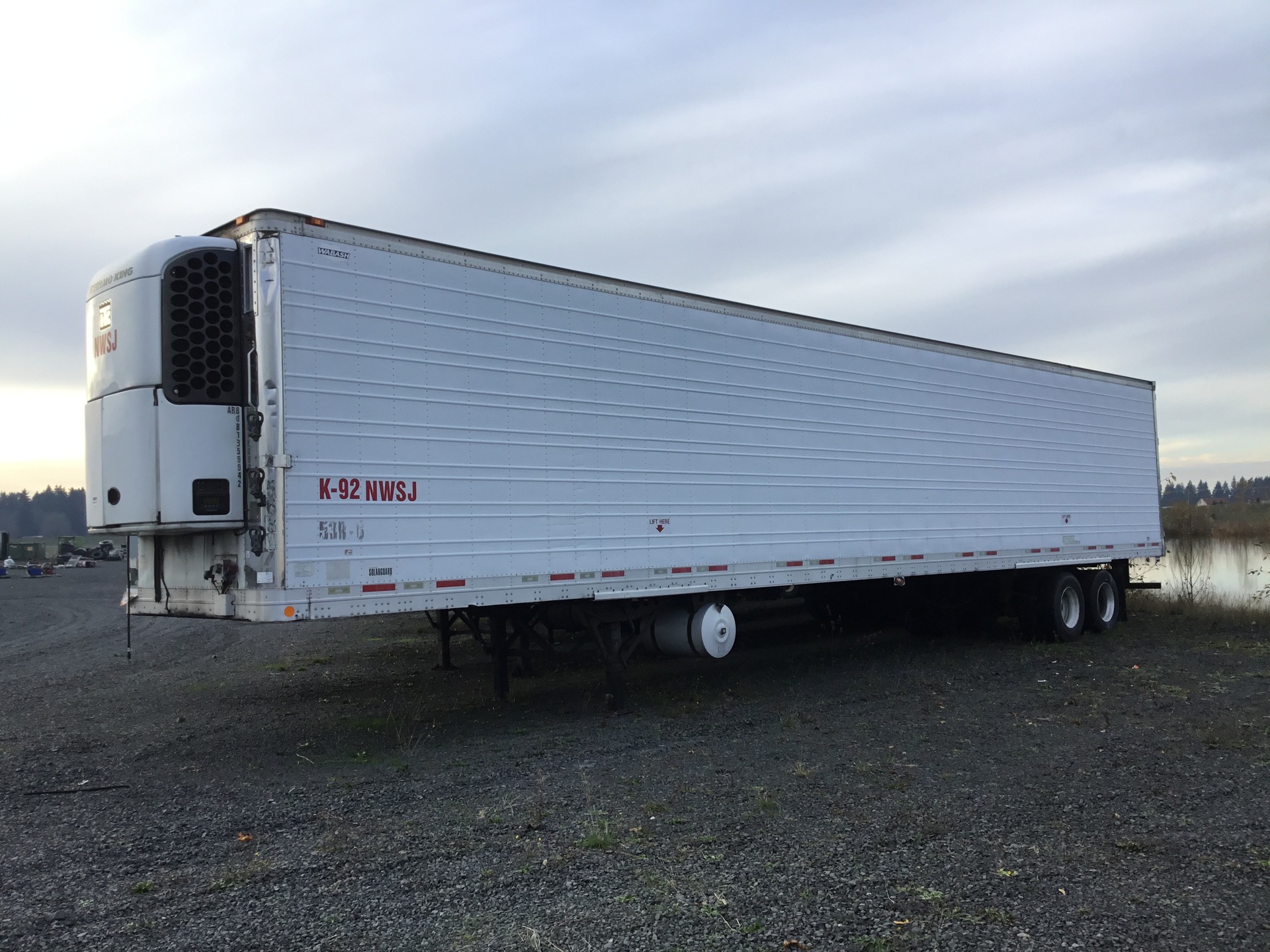 2009 Wabash T/A Refrigerated Trailer