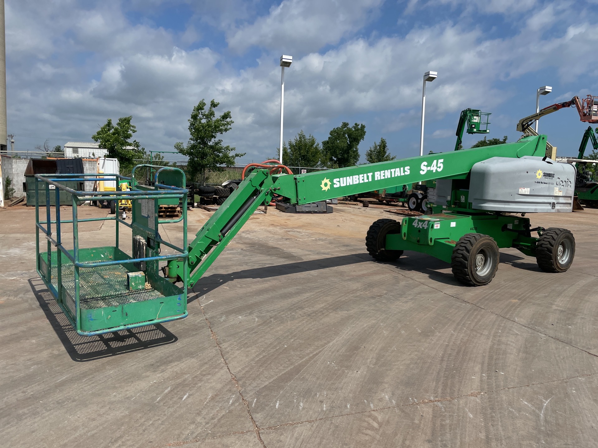 2012 Genie S-45 4WD Diesel Telescopic Boom Lift