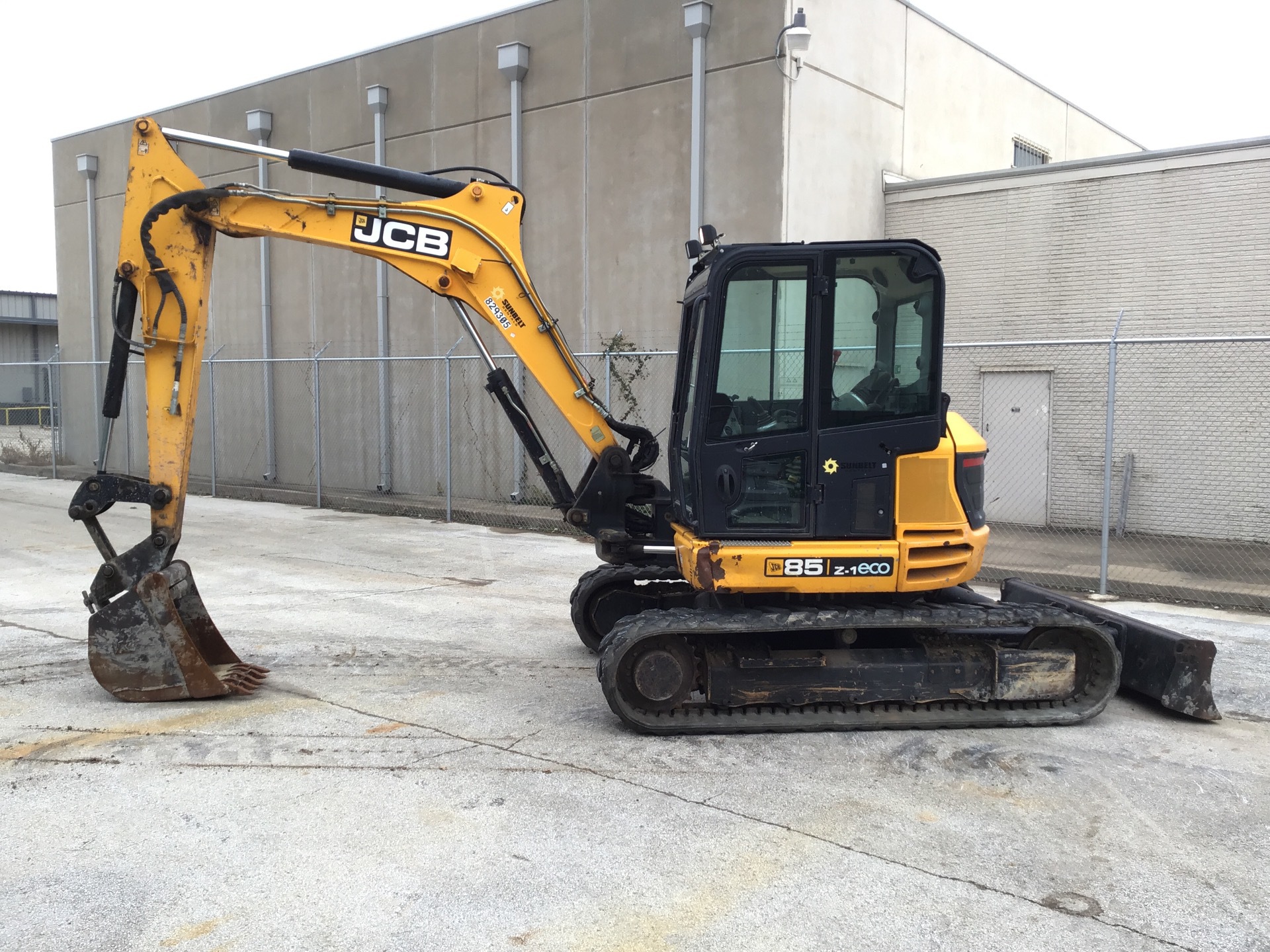 2016 JCB 85Z-1 Mini Excavator