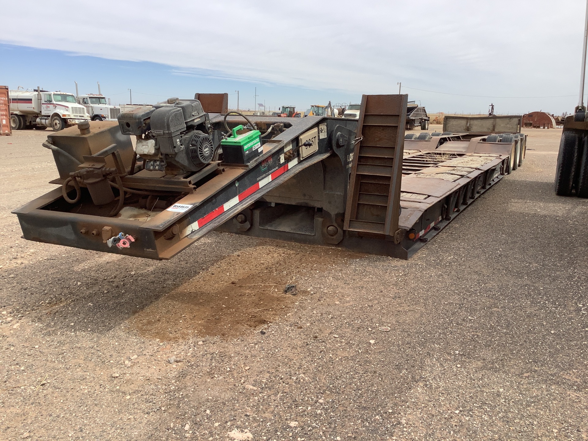 2003 Load King Tri/A Equipment Trailer