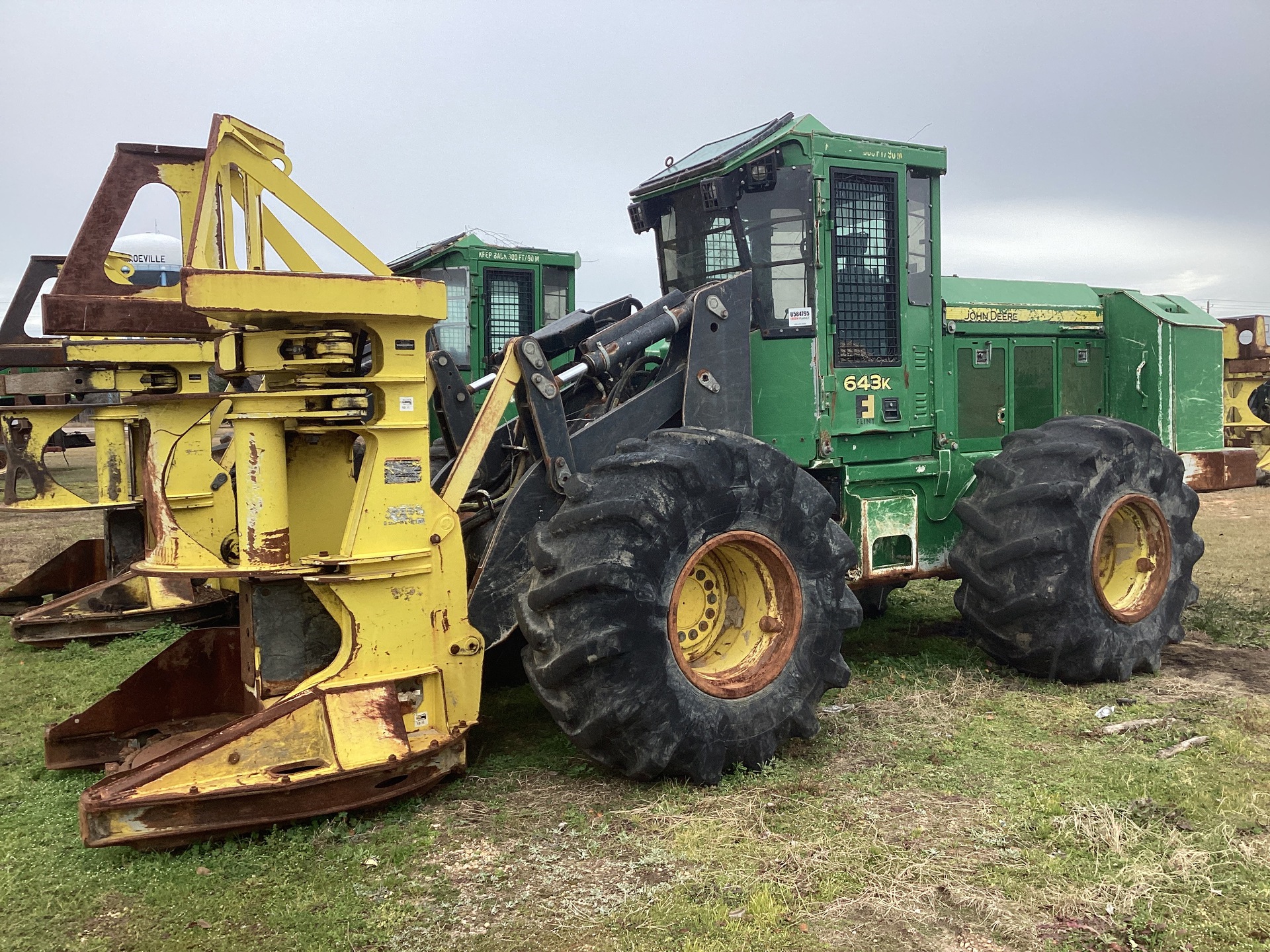 2015 John Deere 643 K Wheel Feller Buncher