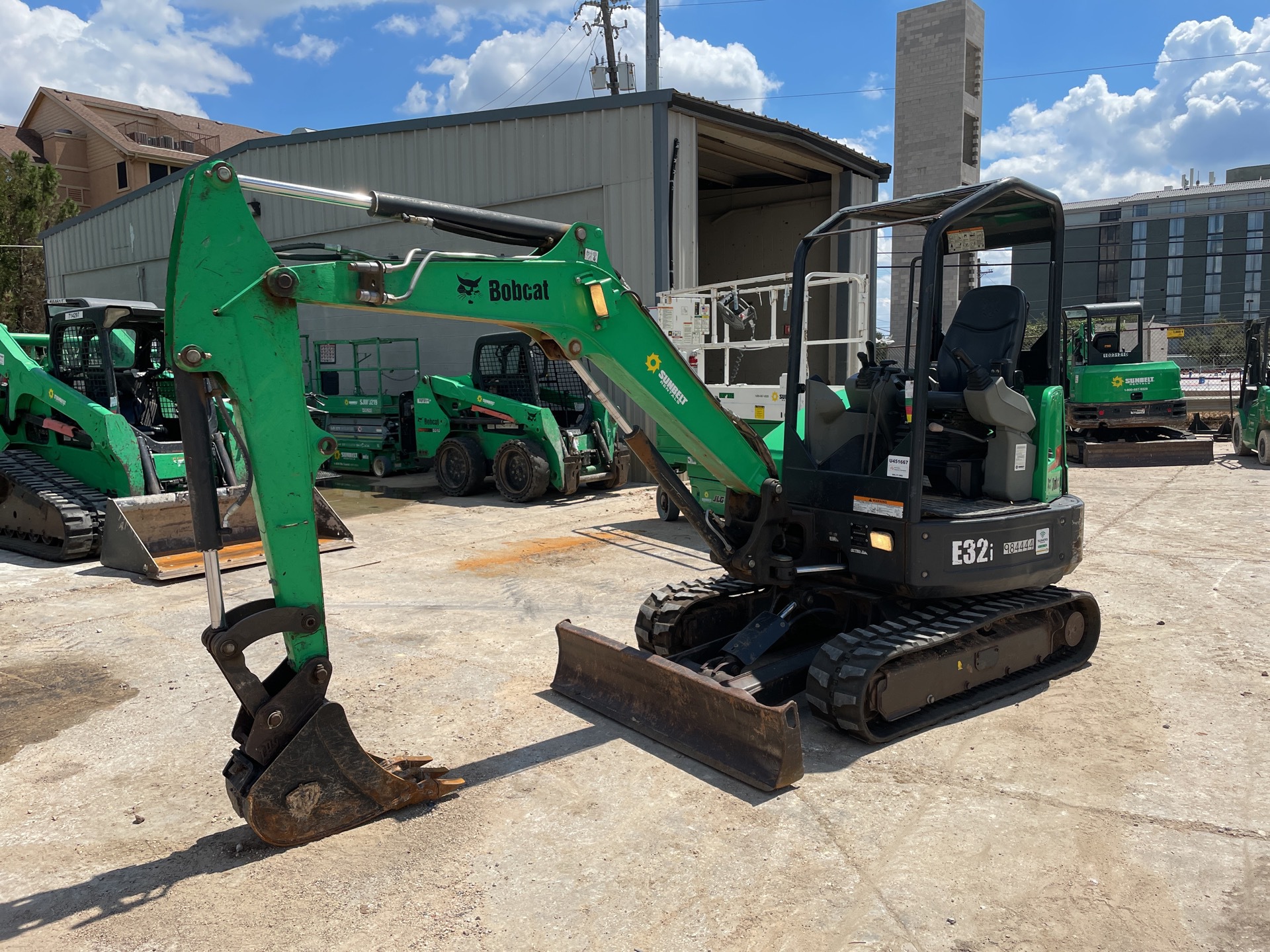 2017 Bobcat E32I Mini Excavator