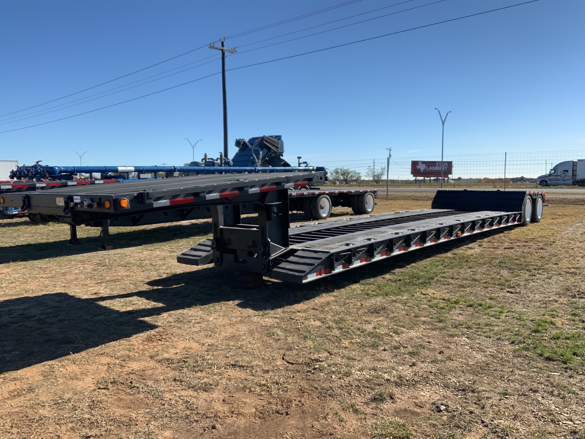 2003 XL 46 ft T/A Removable Gooseneck Lowboy Trailer