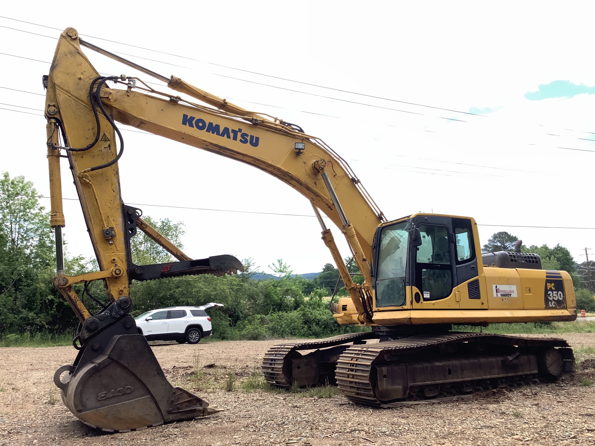 2011 Komatsu PC350LC-8 Tracked Excavator