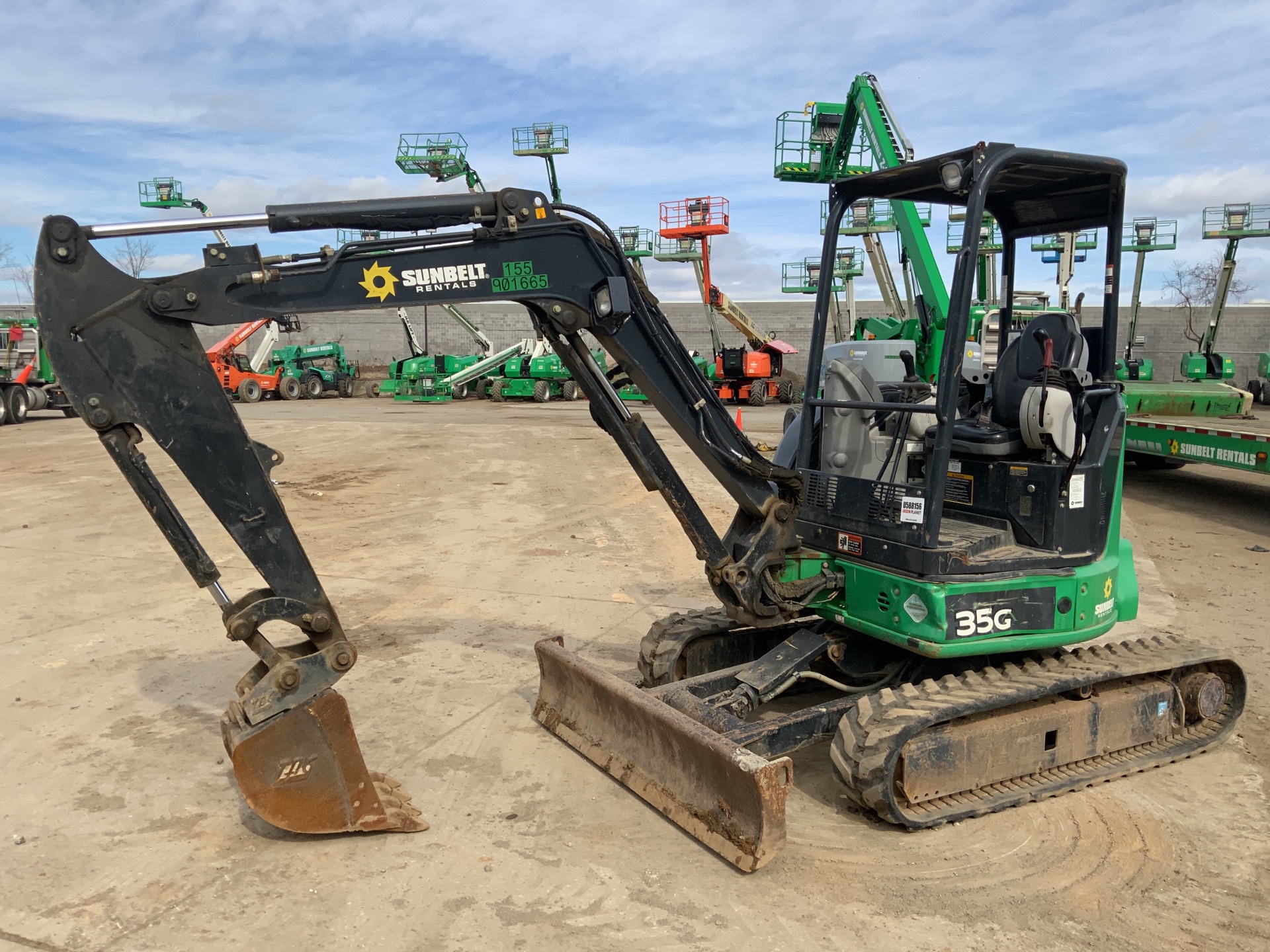 2016 John Deere 35G Mini Excavator