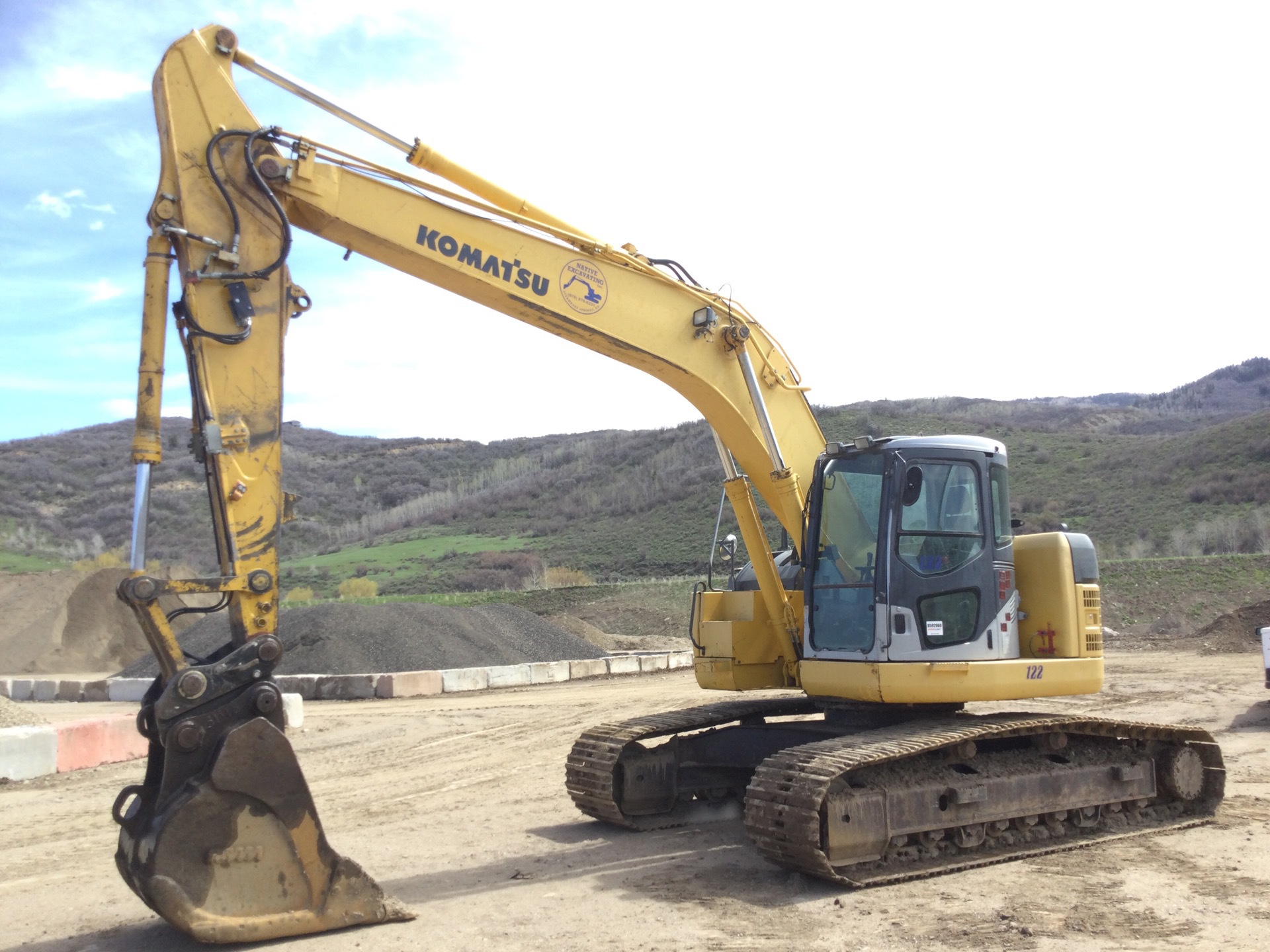 2003 Komatsu PC228USLC-3 Tracked Excavator