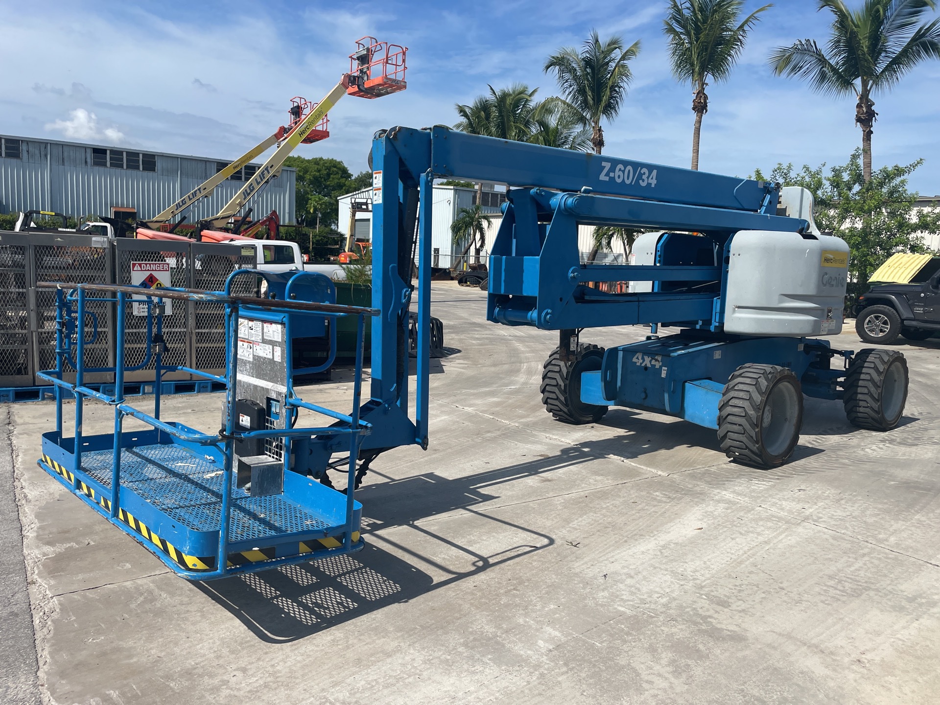 2014 Genie Z60/34 4WD Diesel Telescopic Boom Lift