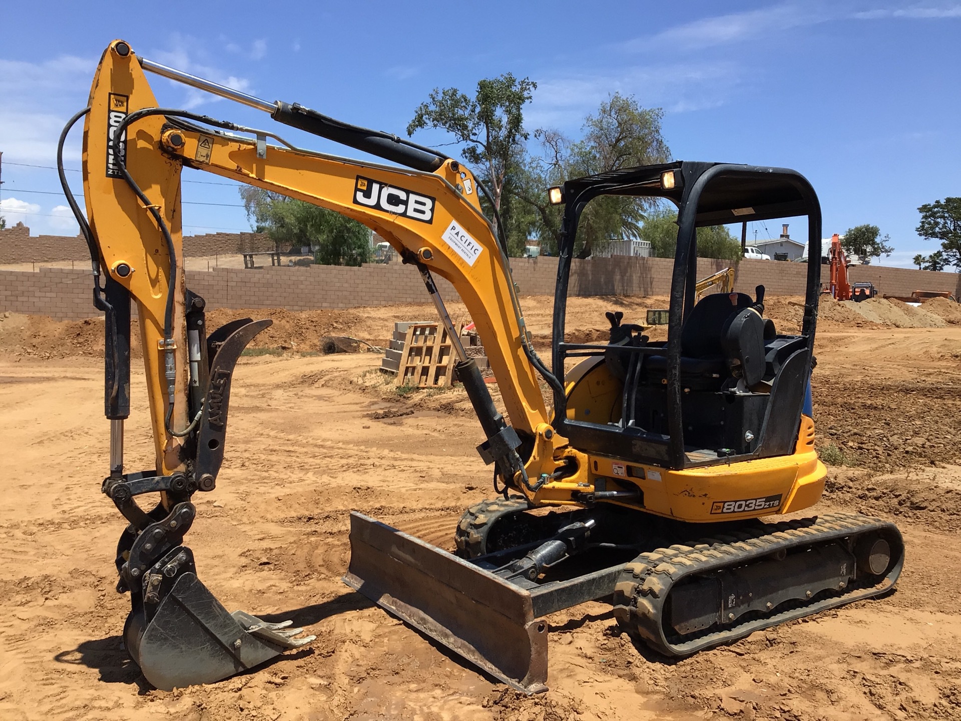 2013 JCB 8035ZTS Mini Excavator