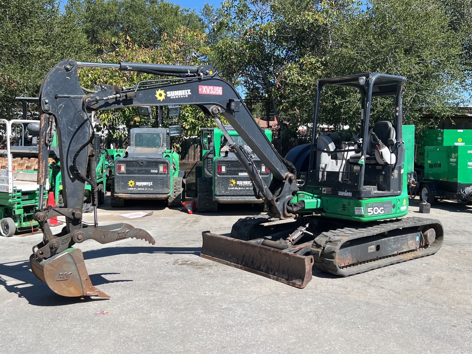 2017 John Deere 50G Mini Excavator