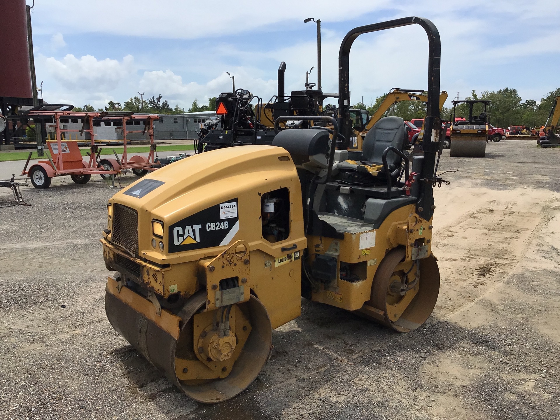 2004 Cat CB24B Double Drum Roller