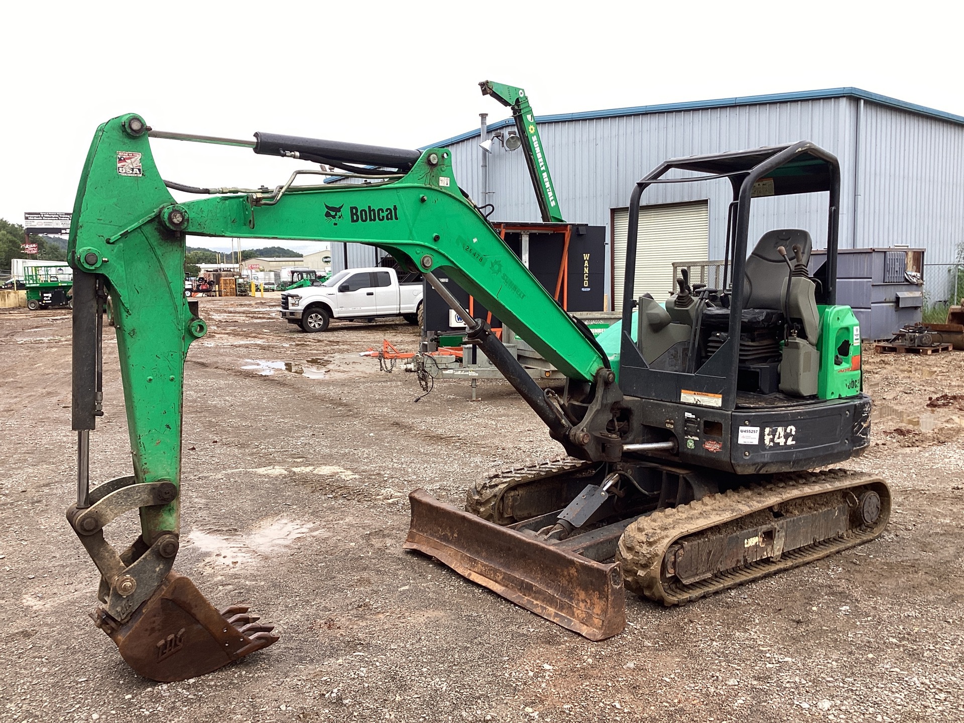 2014 Bobcat E42 Mini Excavator