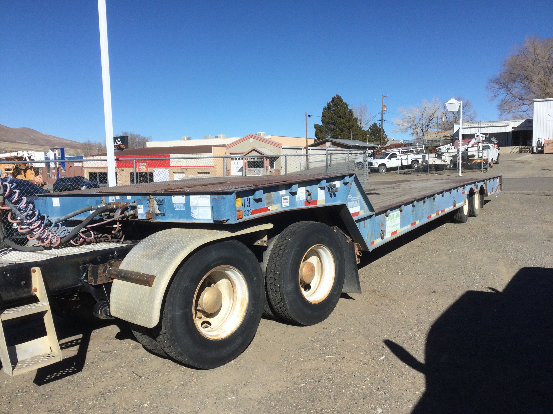 1991 Wilson 4470 FT MUV-All Hydraulic Tail Trailer