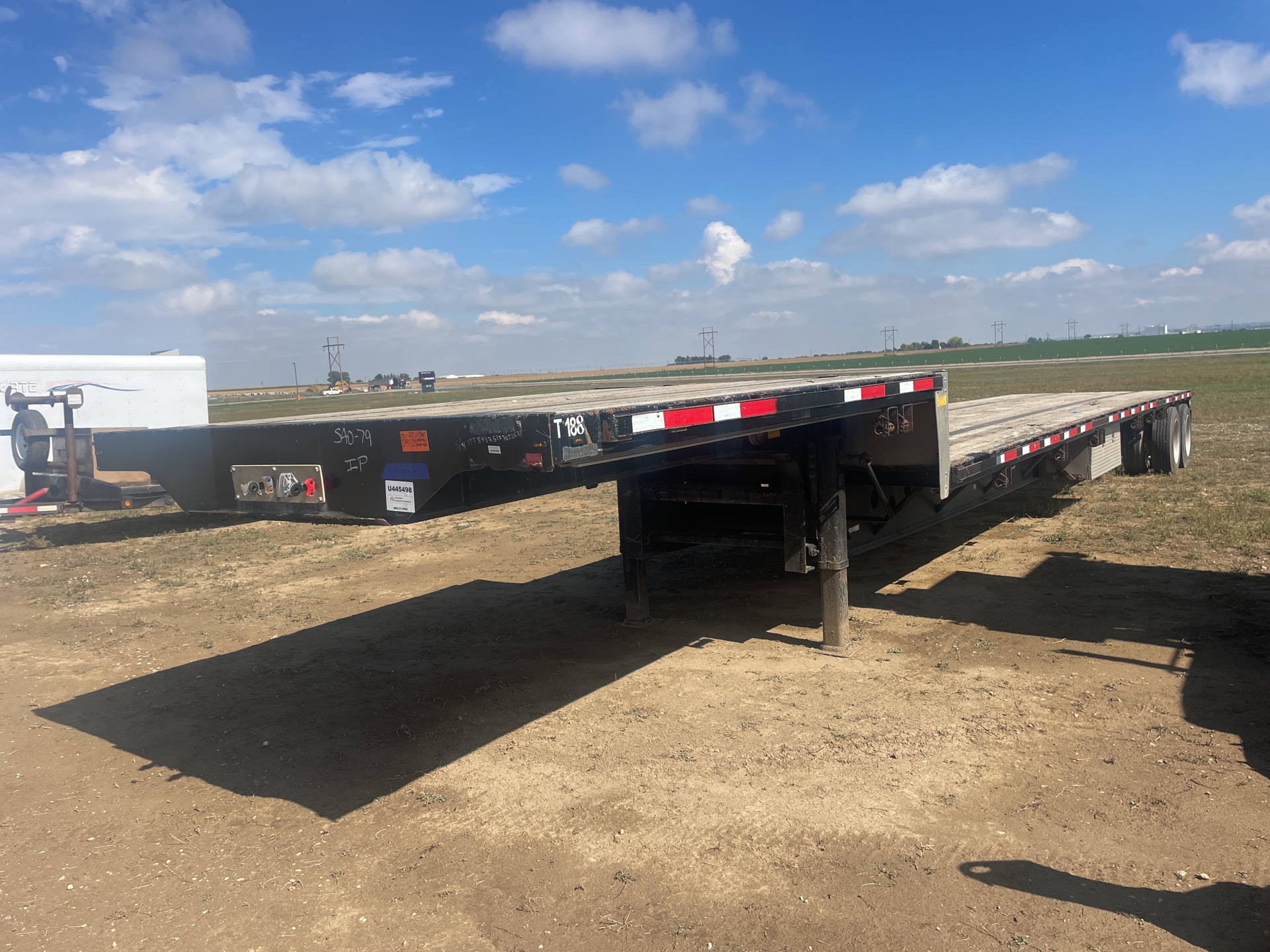 2015 Transcraft DTL 2100 48 ft T/A Single Drop Step Deck Trailer