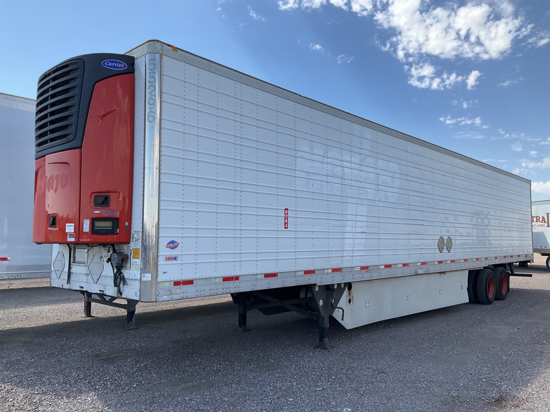 2013 Utility 53 ft T/A Refrigerated Trailer