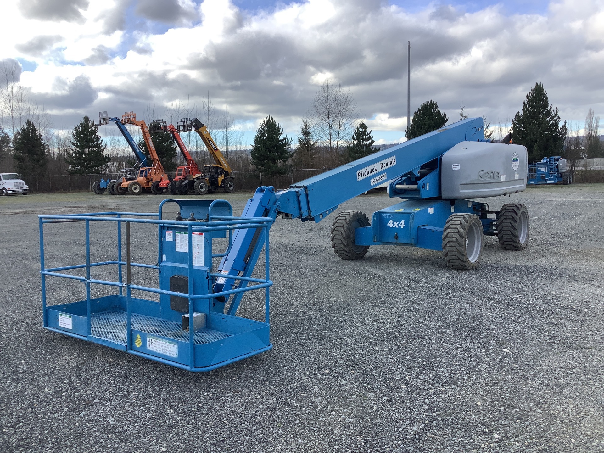 2007 Genie S-65 4WD Diesel Telescopic Boom Lift