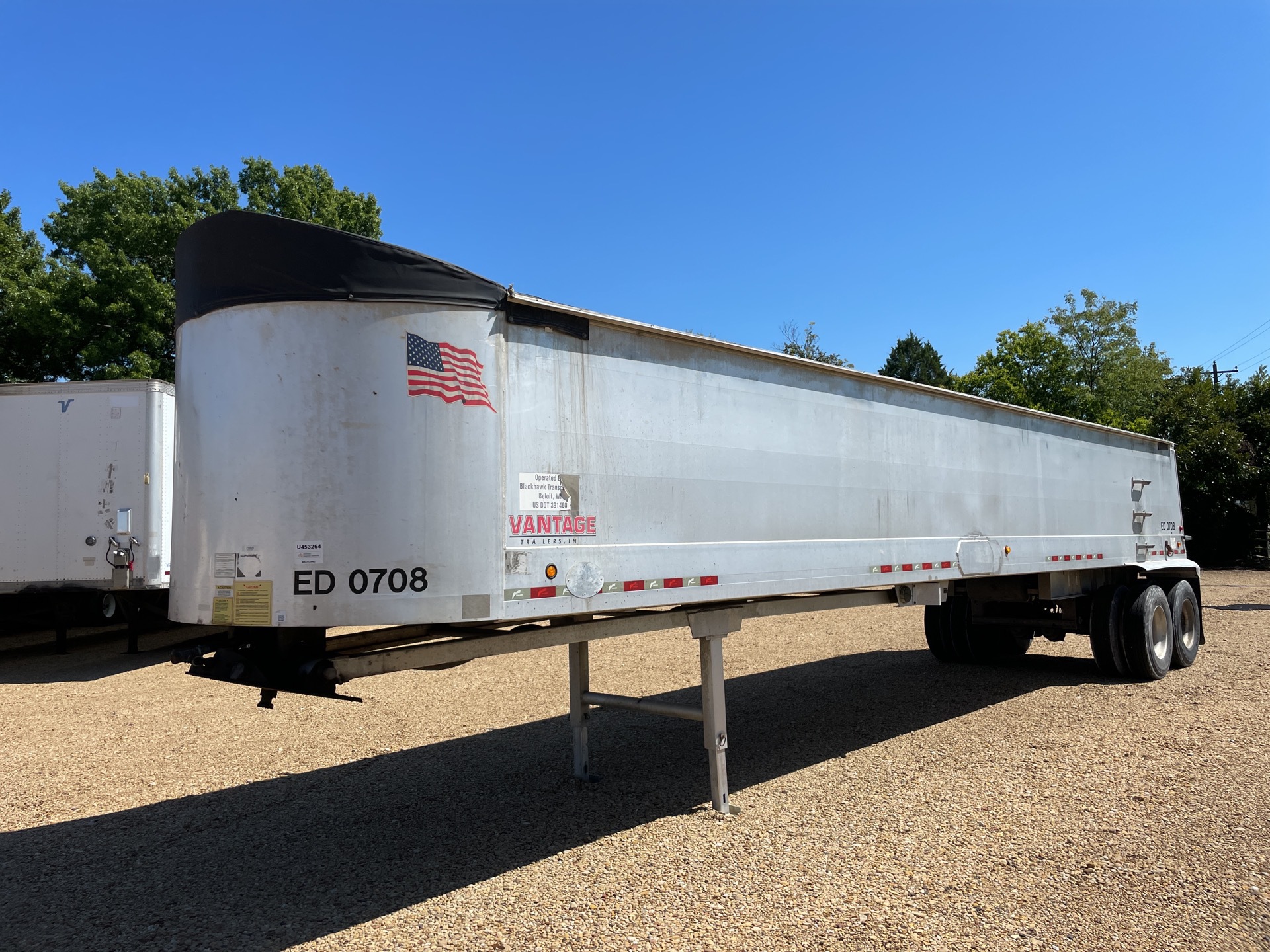 2017 Vantage T-91-SS T/A End Dump Trailer