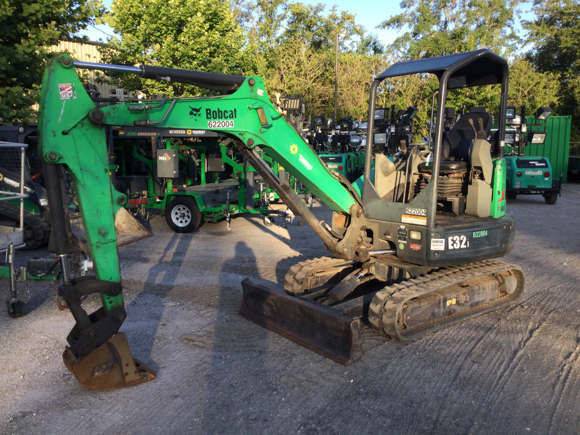 2014 Bobcat E32i Mini Excavator