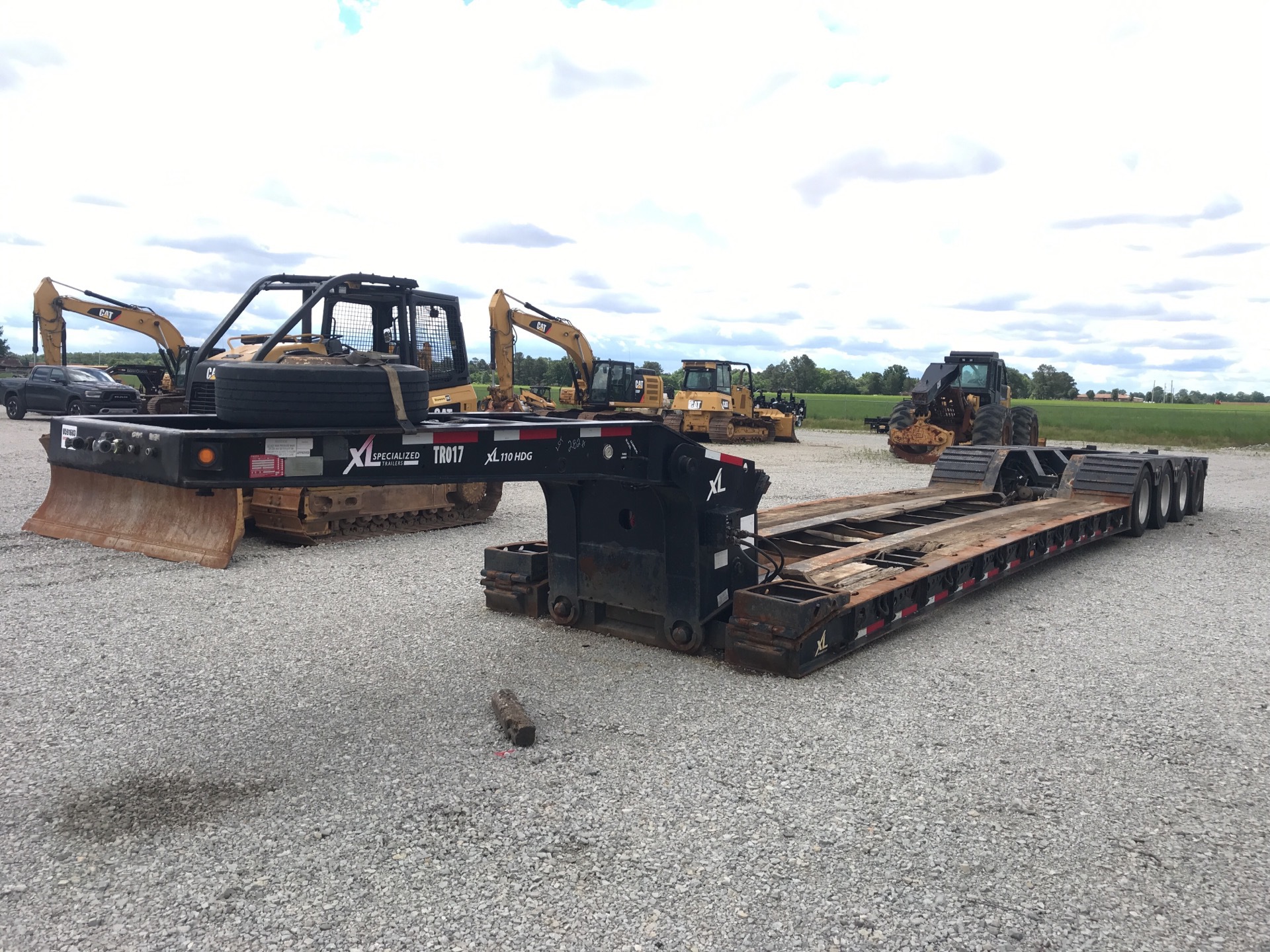 2017 XL Specialized Trailers XL-110-HDG Quad/A Lowboy Trailer