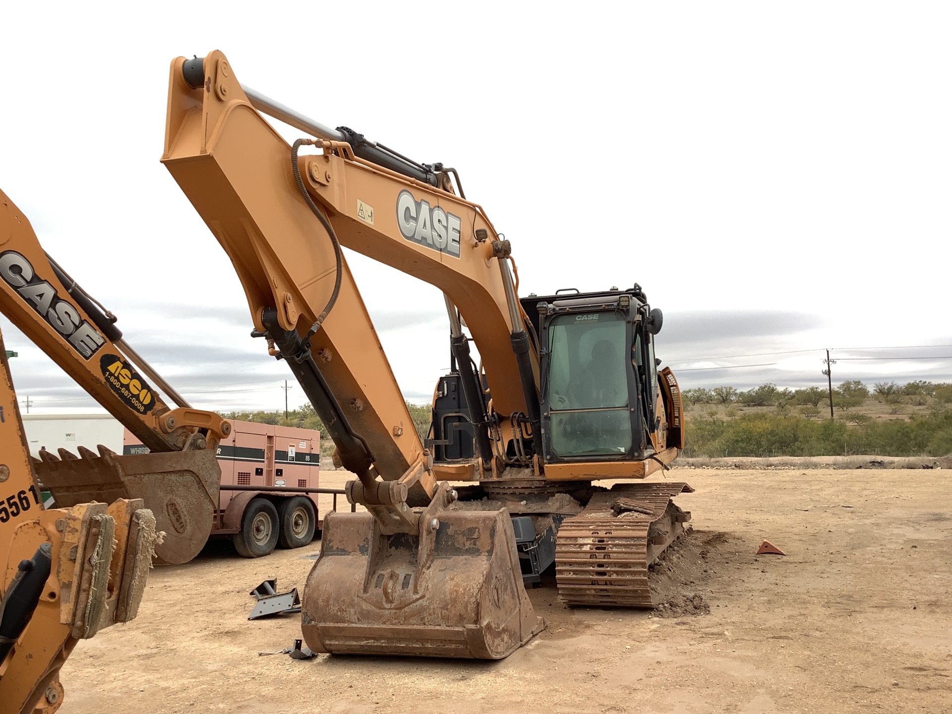 2017 Case CX210D Tracked Excavator