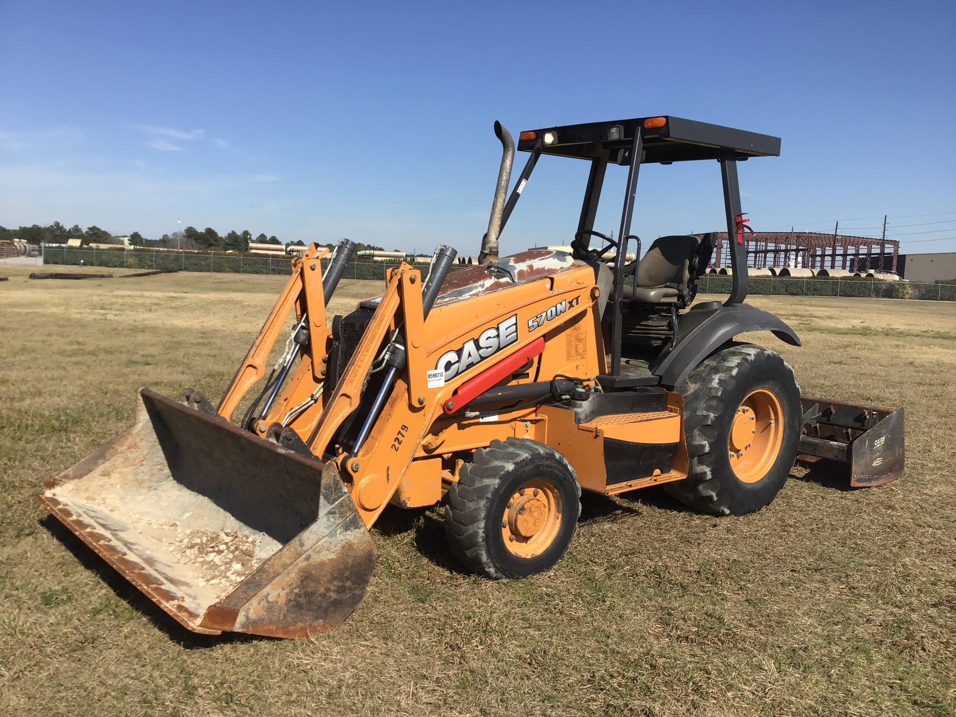 2014 Case 570N 4x4 Landscape Loader