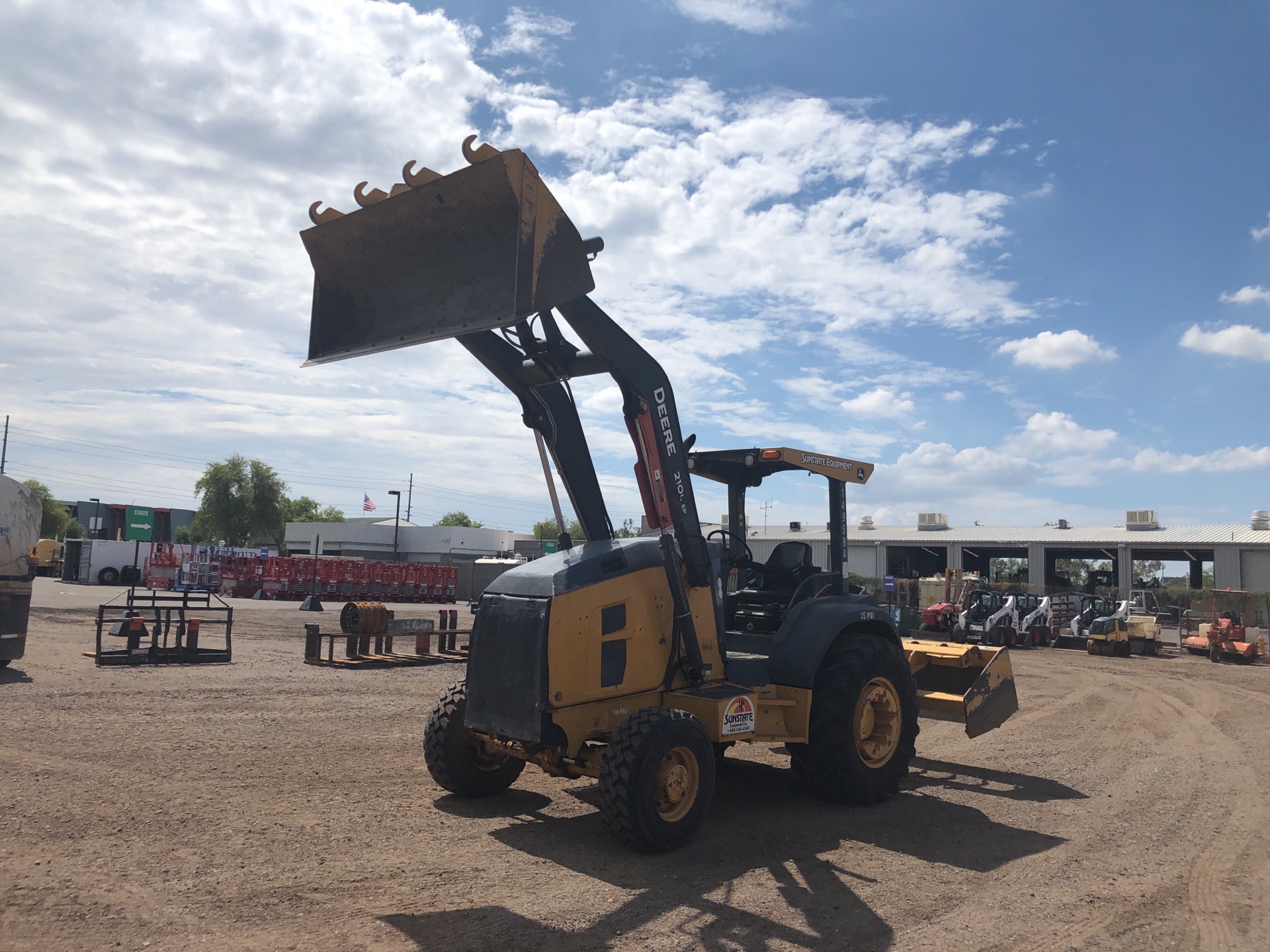 2015 John Deere 210L EP 4x4 Landscape Loader