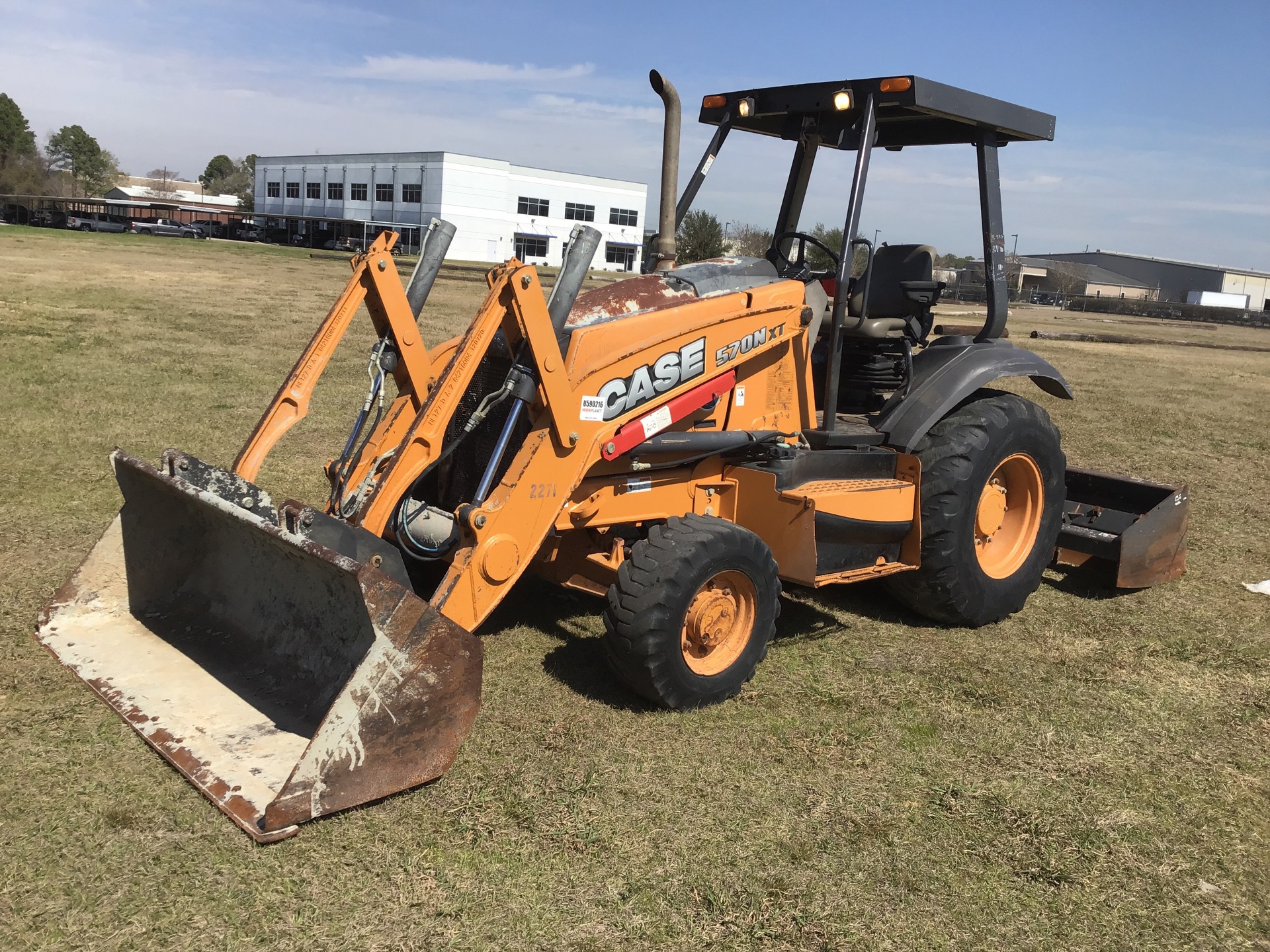 2012 Case 570N 4x4 Landscape Loader