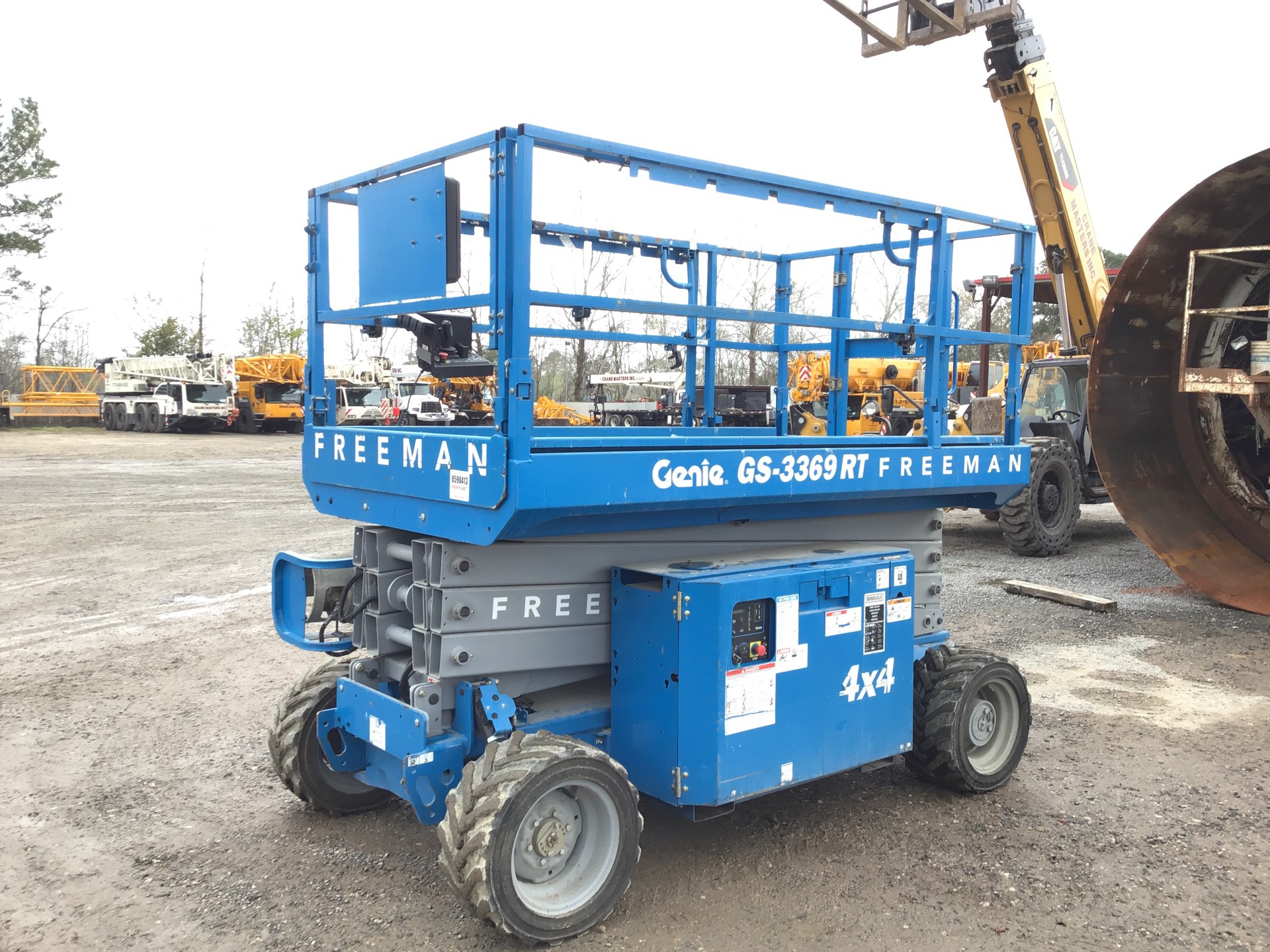 2012 Genie GS-3369RT Dual Fuel 4x4 Scissor Lift