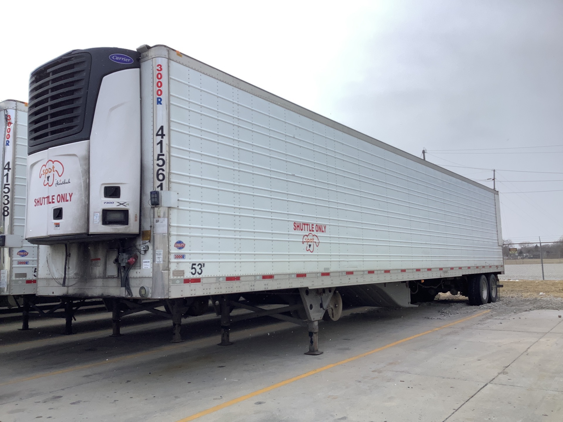 2014 Utility VS2RA 53 ft x 102 in T/A Refrigerated Trailer