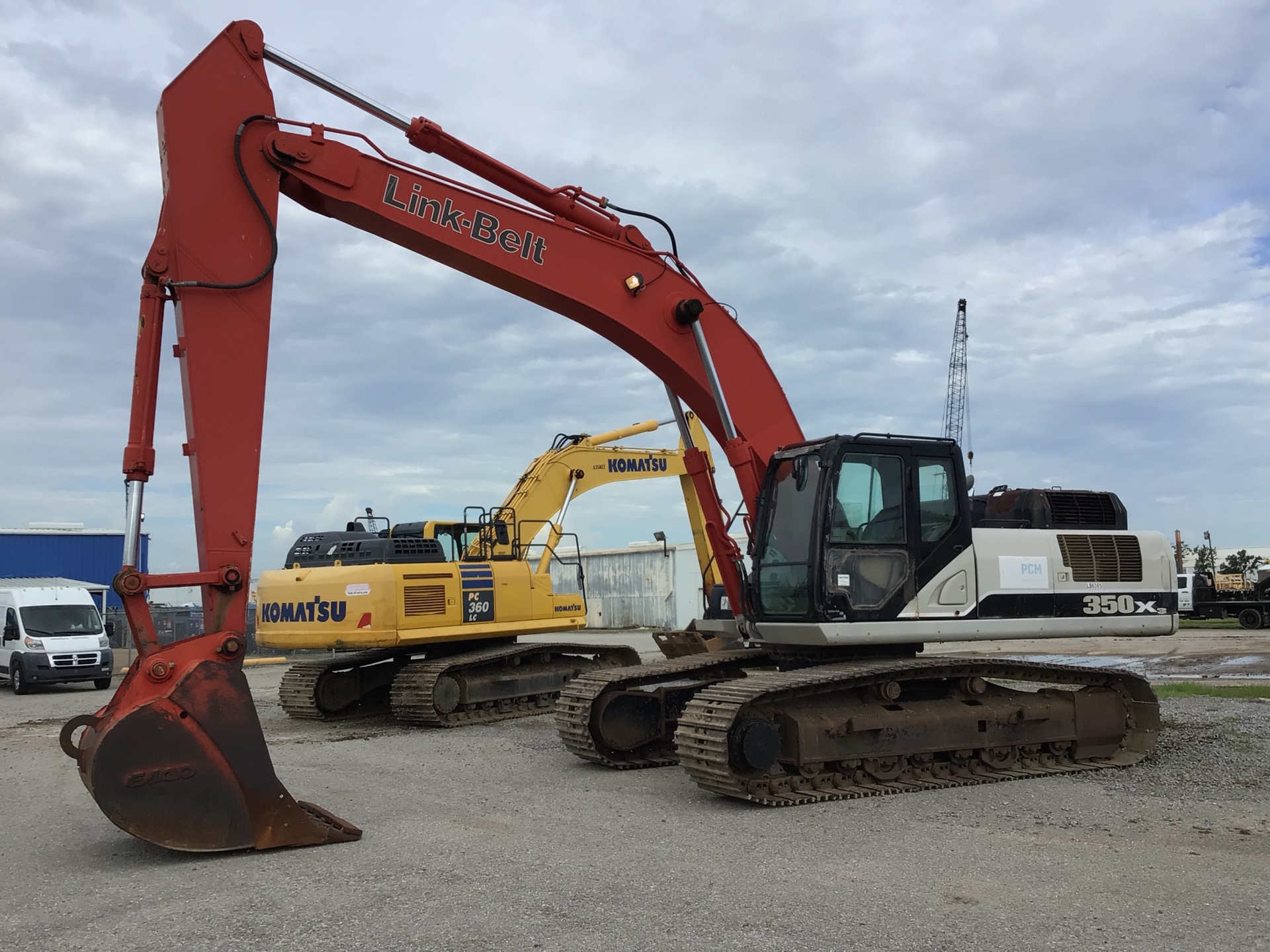 2013 Link-Belt 350X3 Tracked Excavator