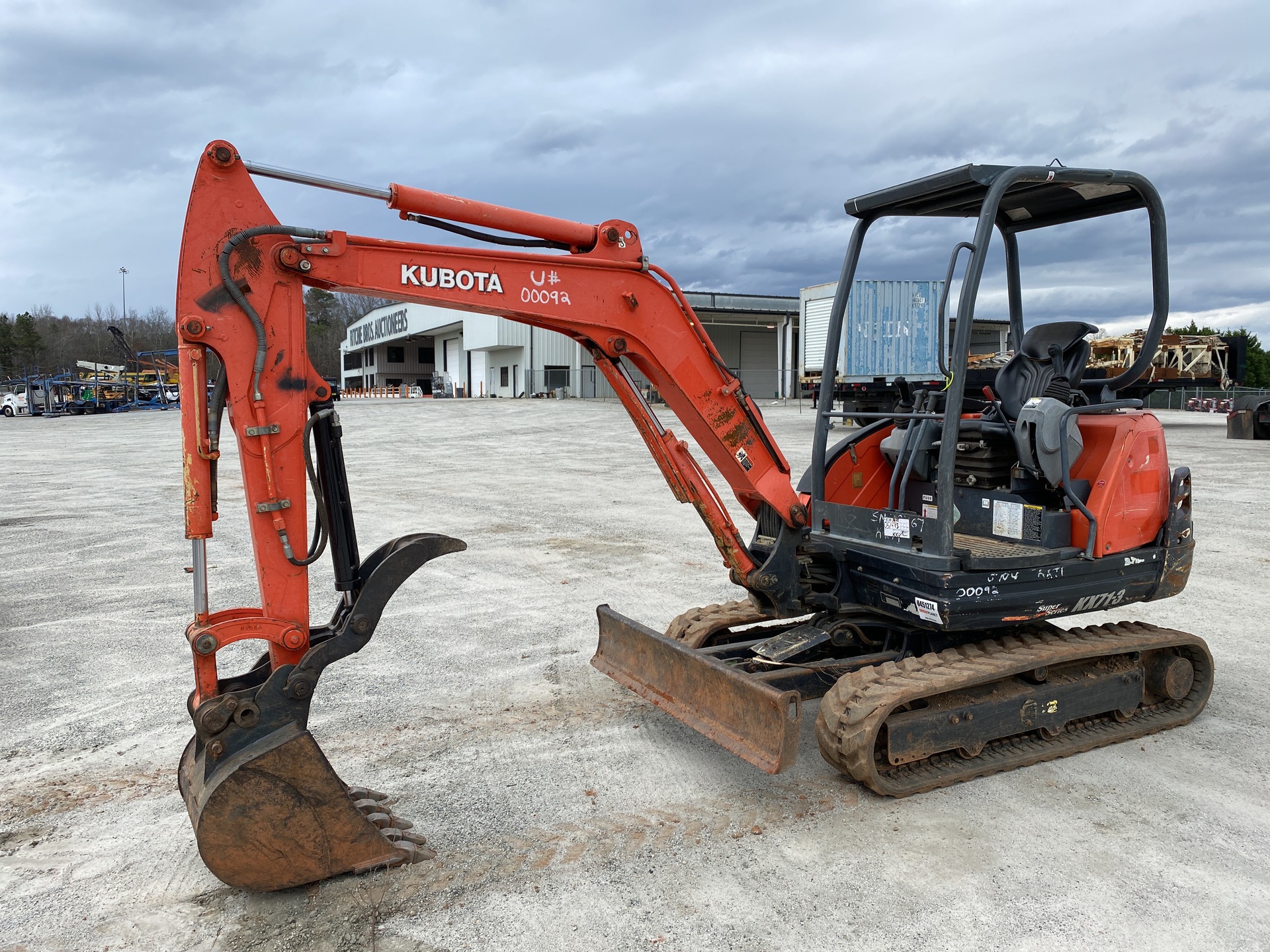 2015 Kubota KX71-3S Mini Excavator