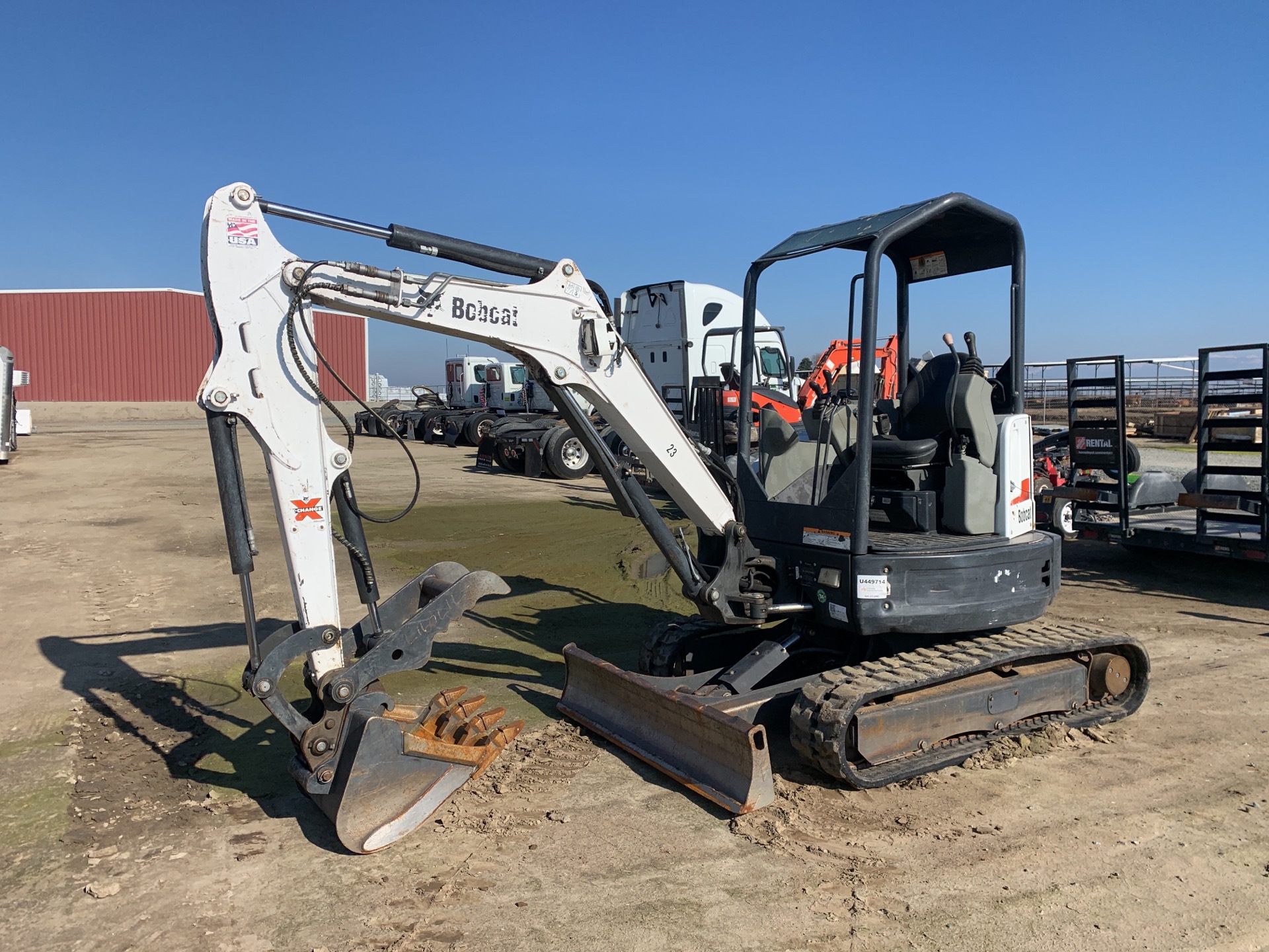 2016 Bobcat E26 Mini Excavator