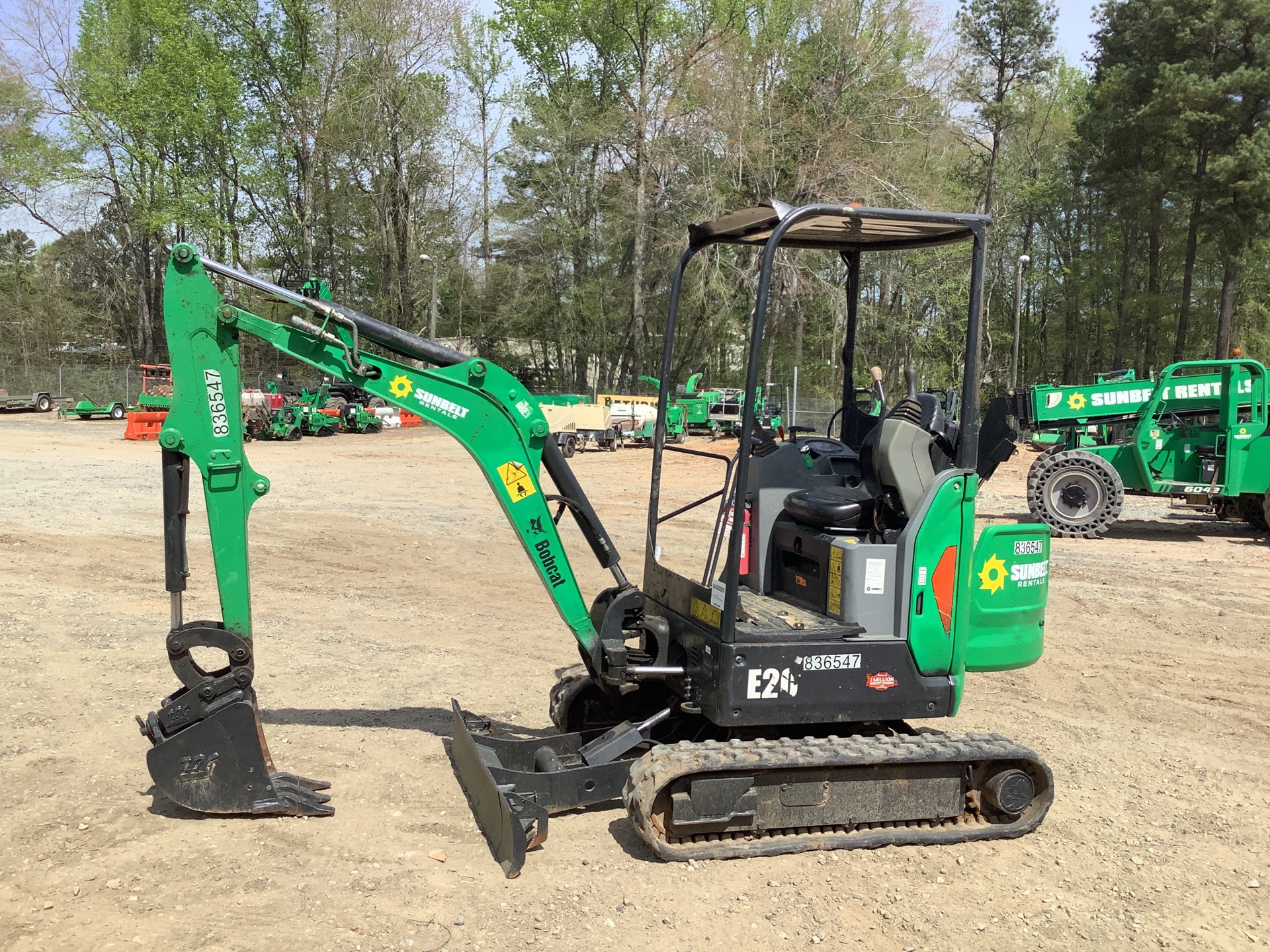 2016 Bobcat E20 Mini Excavator