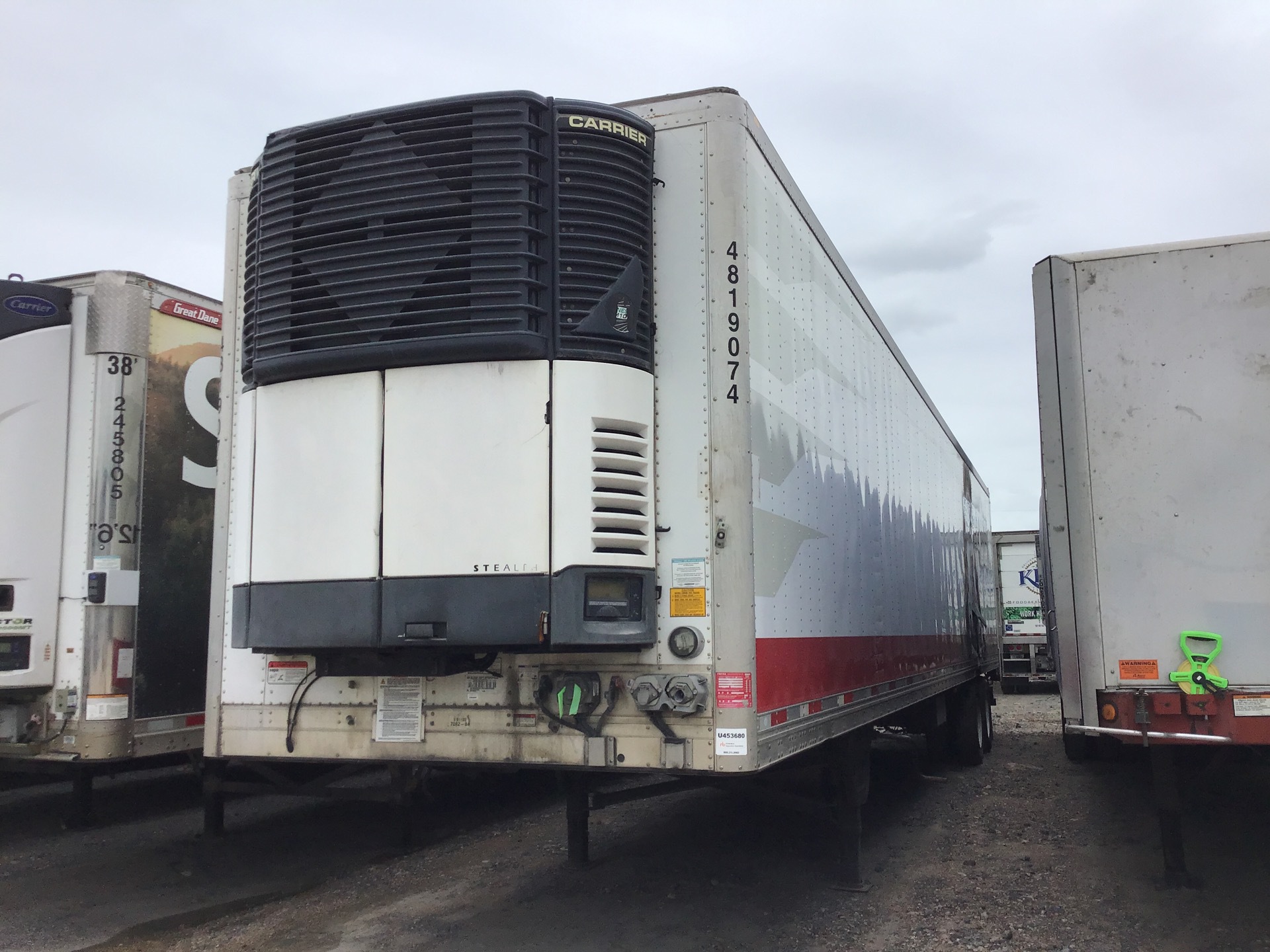 2019 Utility VS2RA 48 ft x 102 in T/A Refrigerated Trailer