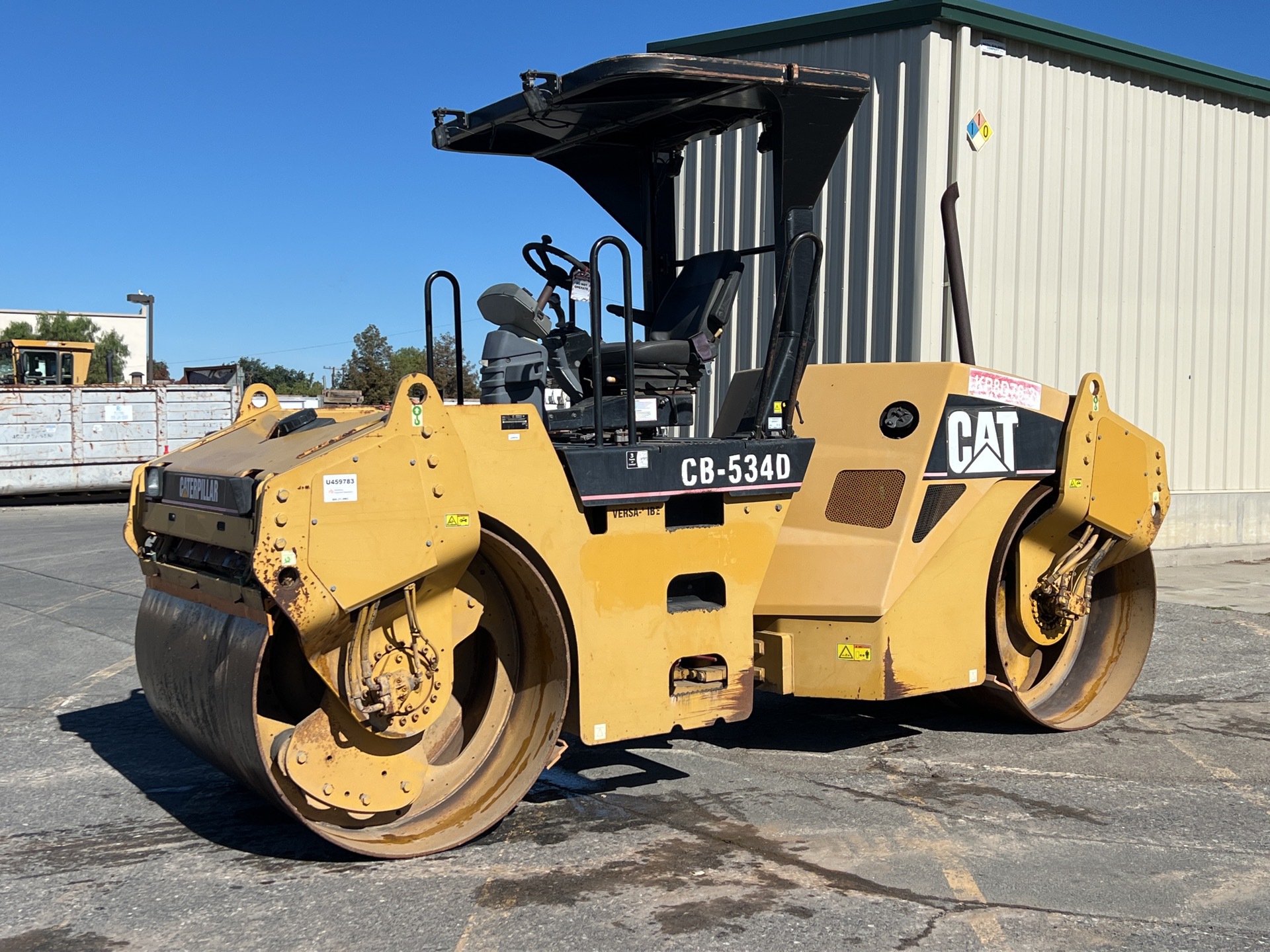 2008 Cat CB-534D Double Drum Roller