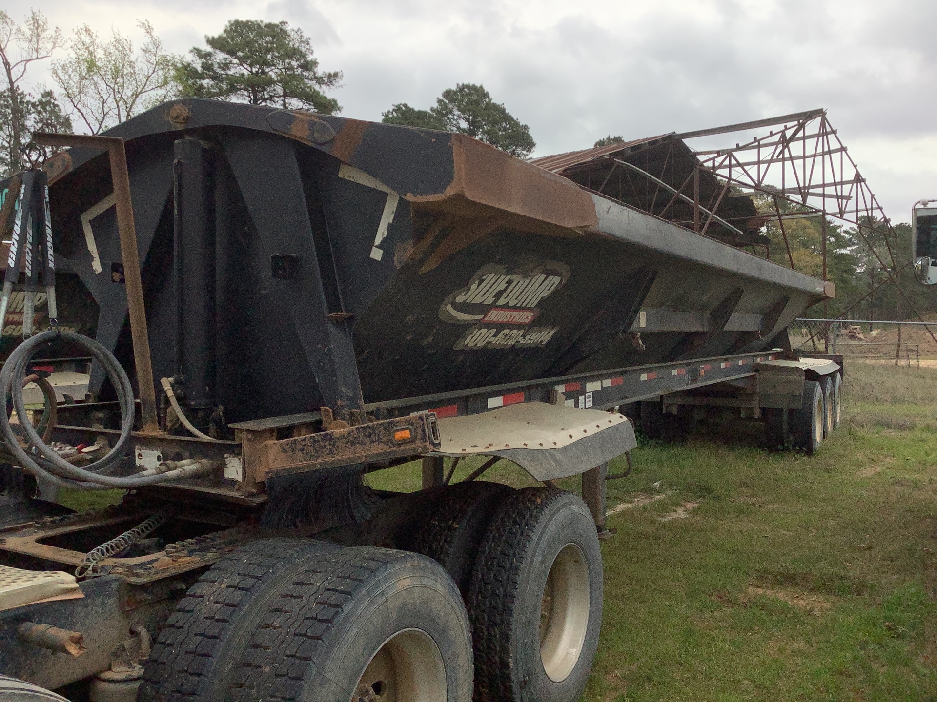 2009 Side Dump SD40 Tri/A Side Dump Trailer