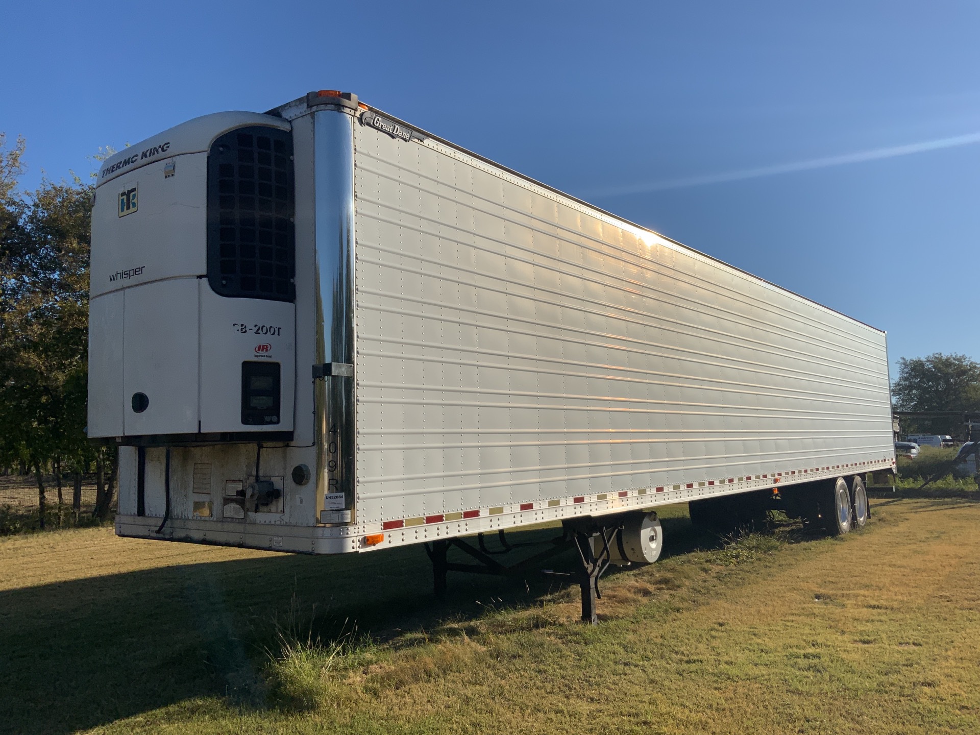 2012 Great Dane 53 ft T/A Refrigerated Trailer