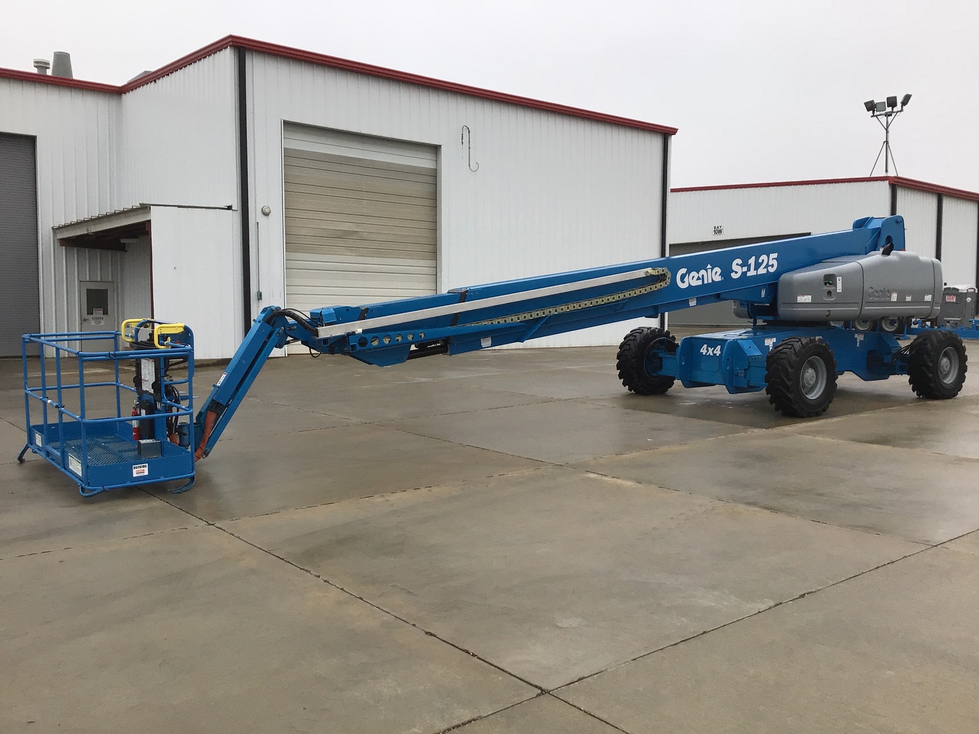 2007 Genie S-125 4WD Diesel Telescopic Boom Lift