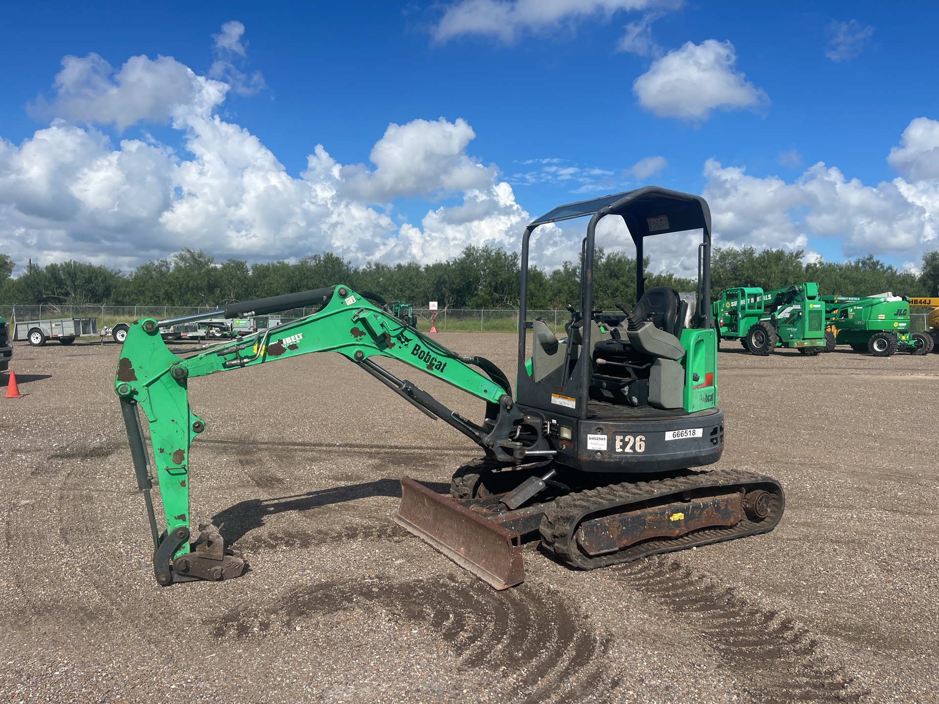 2014 Bobcat E26GM Mini Excavator