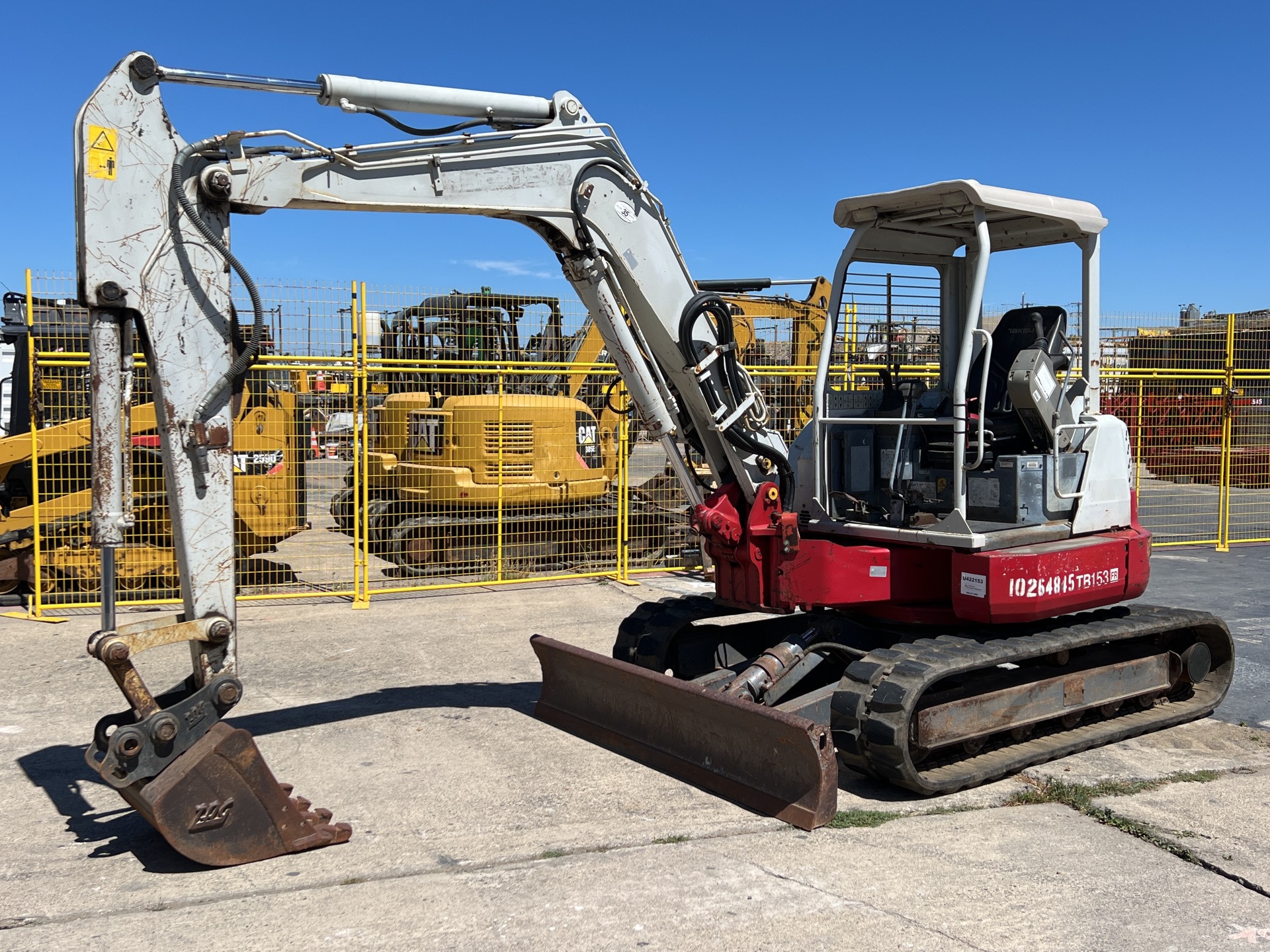 2014 Takeuchi TB153FR Mini Excavator