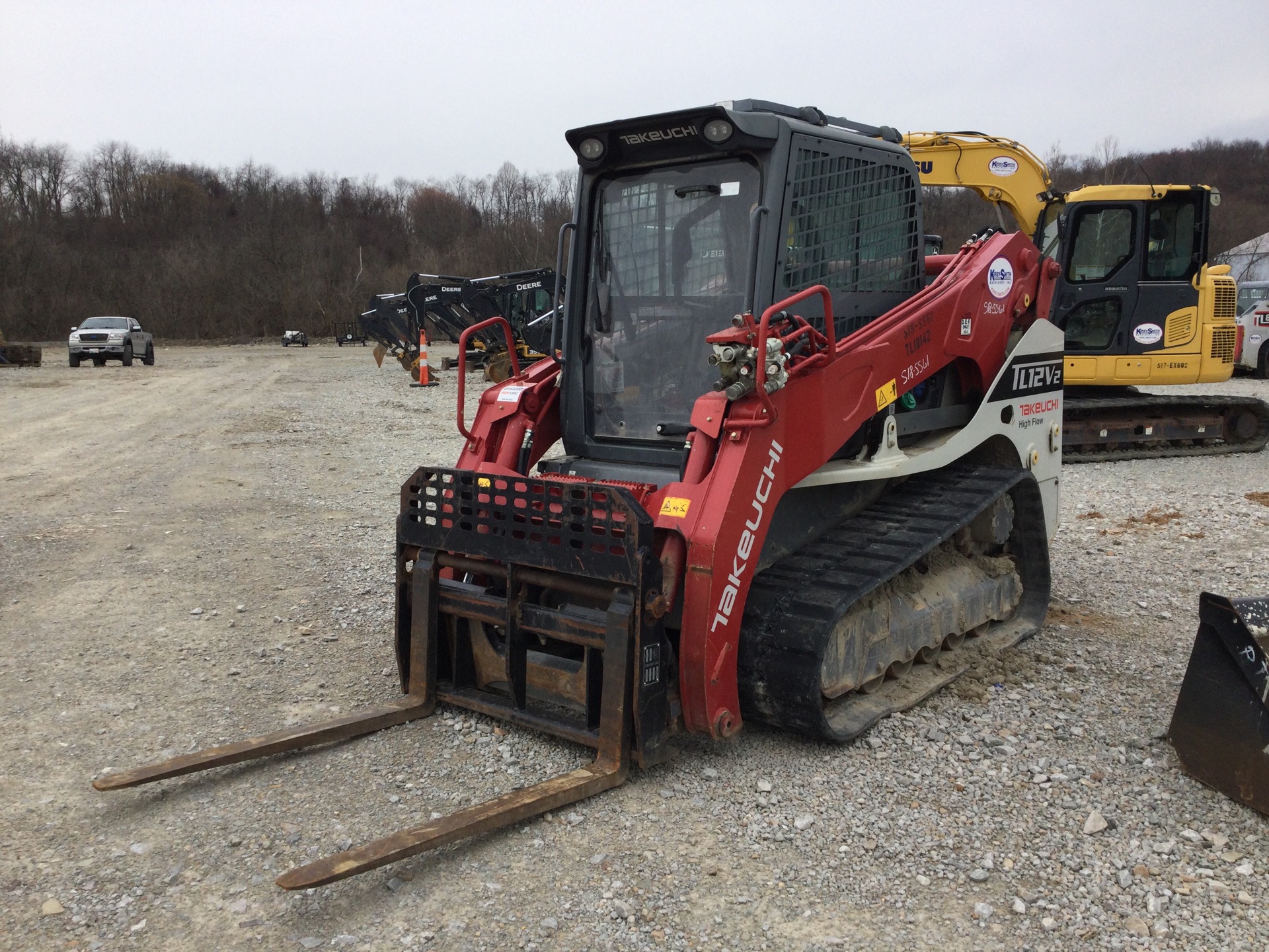 2018 Takeuchi TL12V-2 High Flow Compact Track Loader