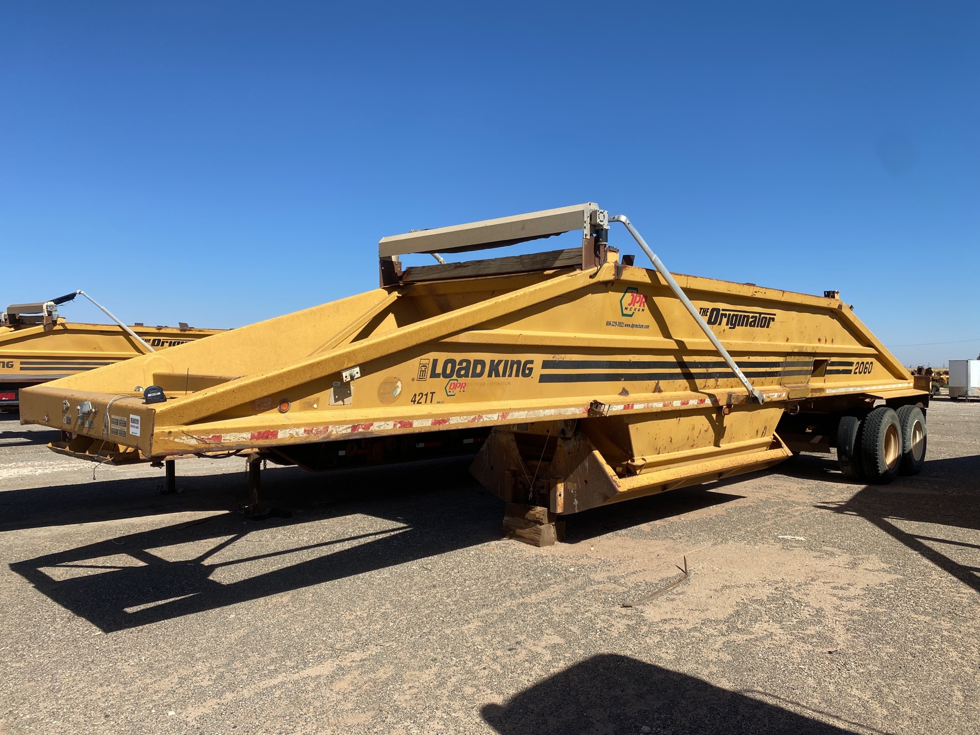 2000 Load King T/A Belly Dump Trailer