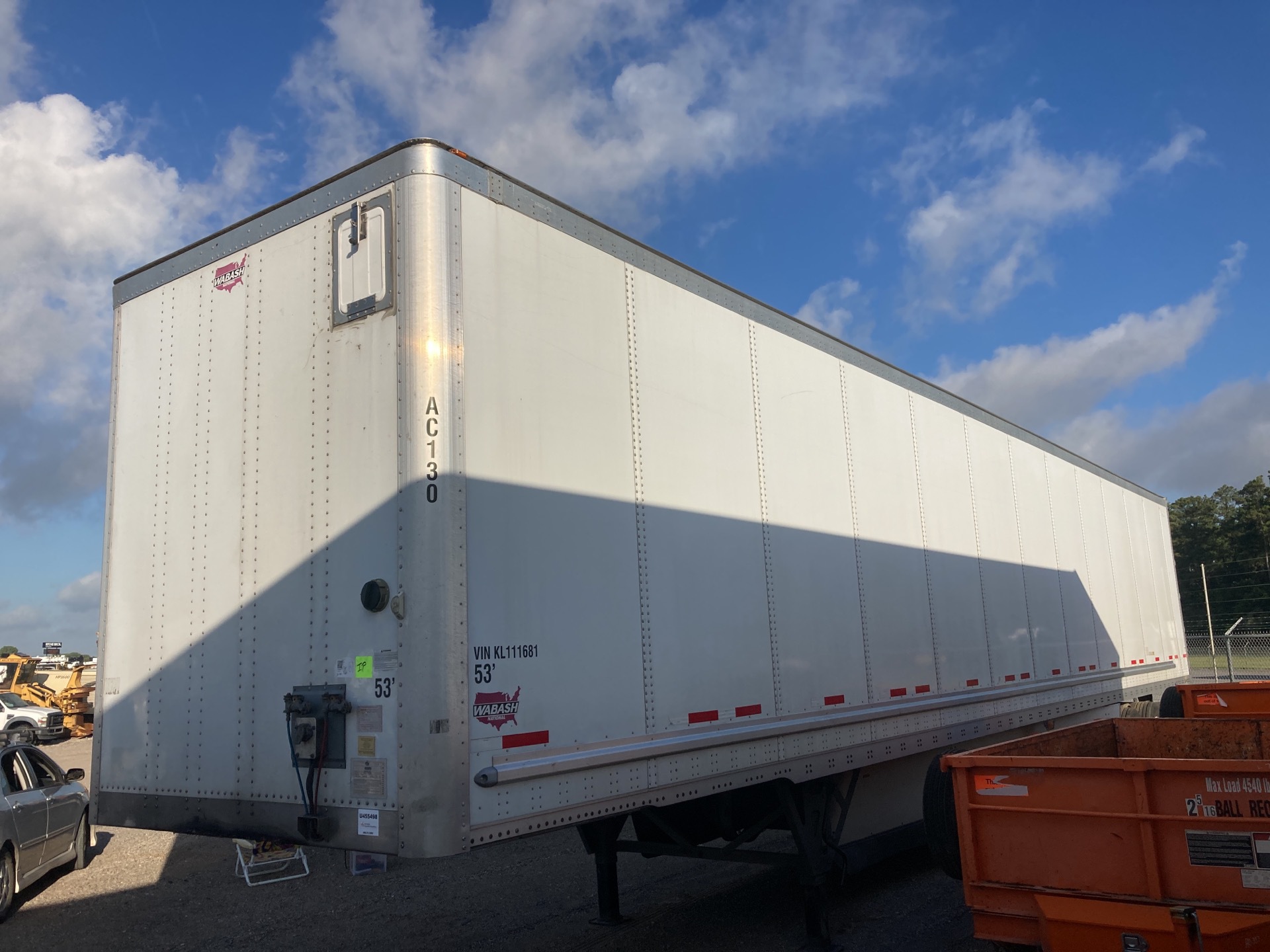 2019 Wabash DVCVHPC 53 ft x 102 in Van Trailer