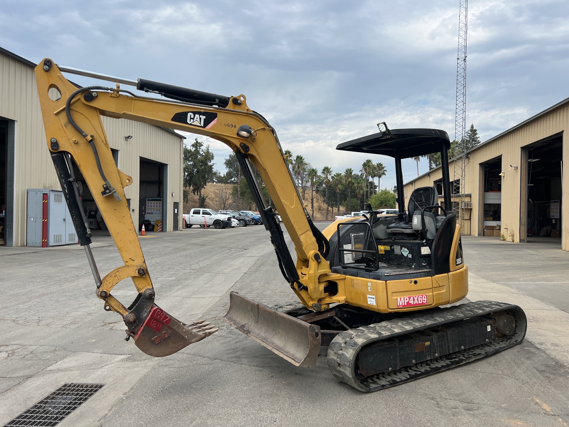 2008 Cat 305C CR Mini Excavator